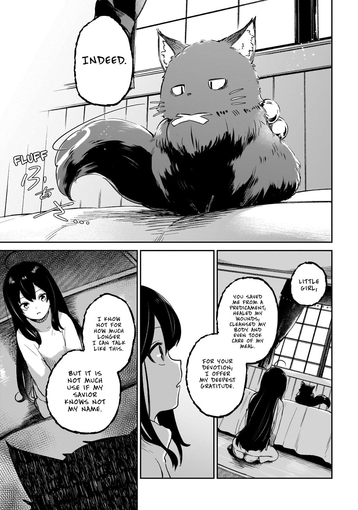 Saint? No, Just a Passing Monster Tamer! ~The Completely Unparalleled Saint Travels with Fluffies~ Chapter 2 page 14 - Chapter 2: A furball cat? No, it's Demon Lord Zagugiel!