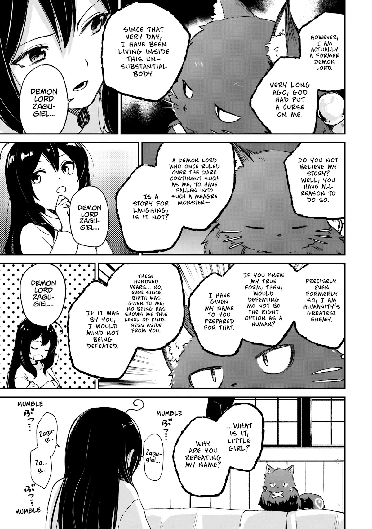 Saint? No, Just a Passing Monster Tamer! ~The Completely Unparalleled Saint Travels with Fluffies~ Chapter 2 page 16 - Chapter 2: A furball cat? No, it's Demon Lord Zagugiel!