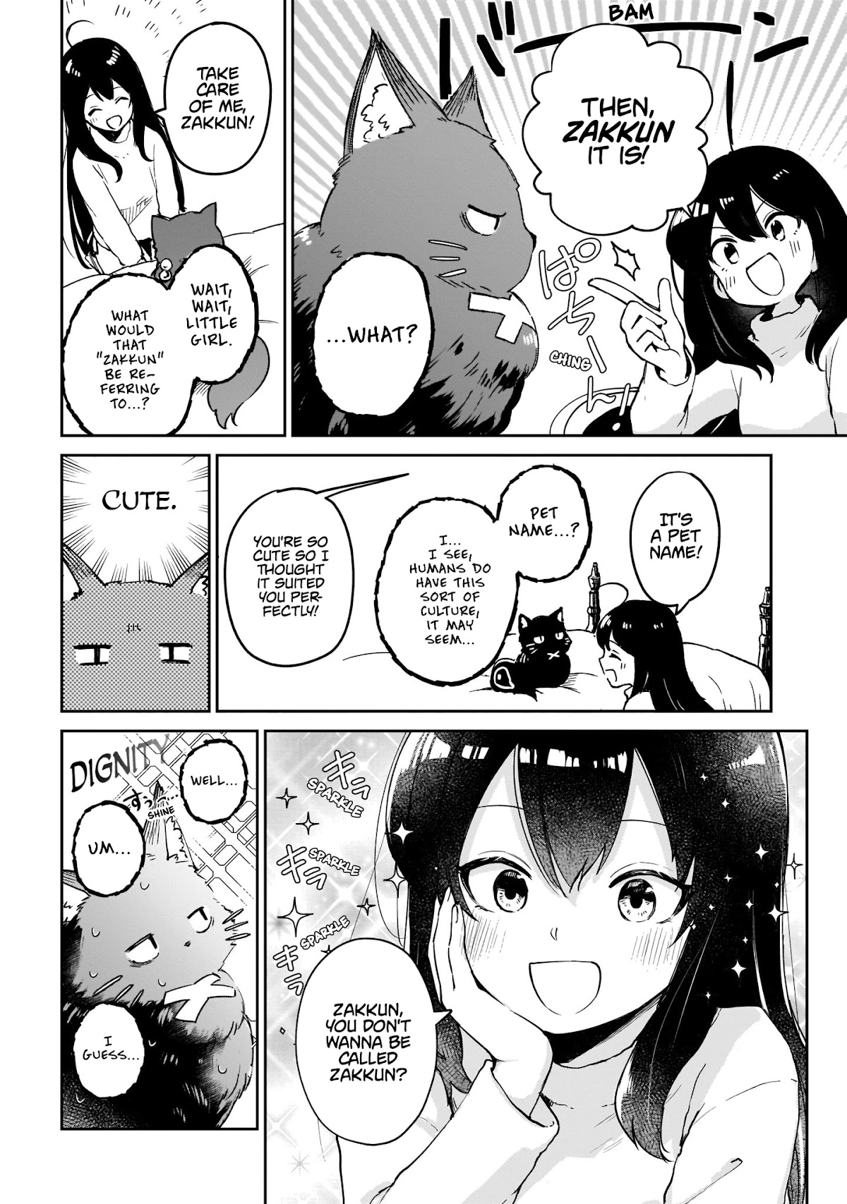 Saint? No, Just a Passing Monster Tamer! ~The Completely Unparalleled Saint Travels with Fluffies~ Chapter 2 page 17 - Chapter 2: A furball cat? No, it's Demon Lord Zagugiel!