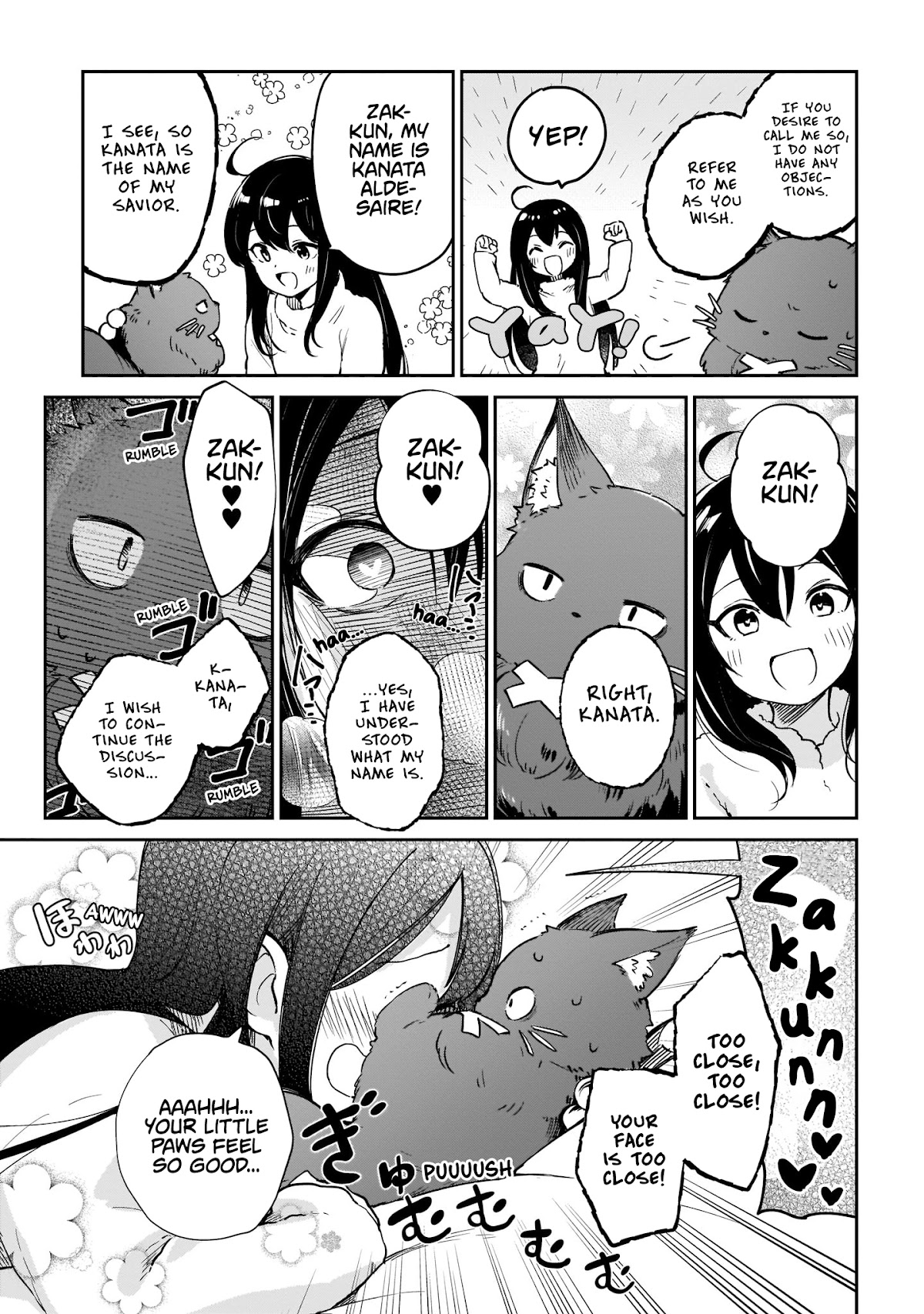Saint? No, Just a Passing Monster Tamer! ~The Completely Unparalleled Saint Travels with Fluffies~ Chapter 2 page 18 - Chapter 2: A furball cat? No, it's Demon Lord Zagugiel!