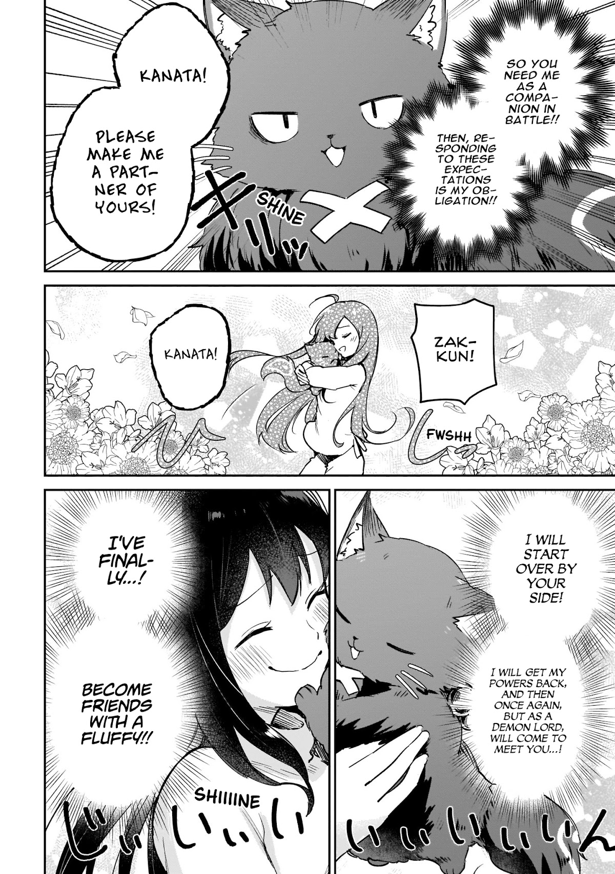 Saint? No, Just a Passing Monster Tamer! ~The Completely Unparalleled Saint Travels with Fluffies~ Chapter 2 page 21 - Chapter 2: A furball cat? No, it's Demon Lord Zagugiel!