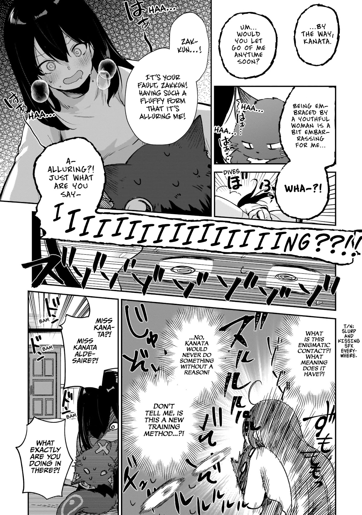 Saint? No, Just a Passing Monster Tamer! ~The Completely Unparalleled Saint Travels with Fluffies~ Chapter 2 page 22 - Chapter 2: A furball cat? No, it's Demon Lord Zagugiel!