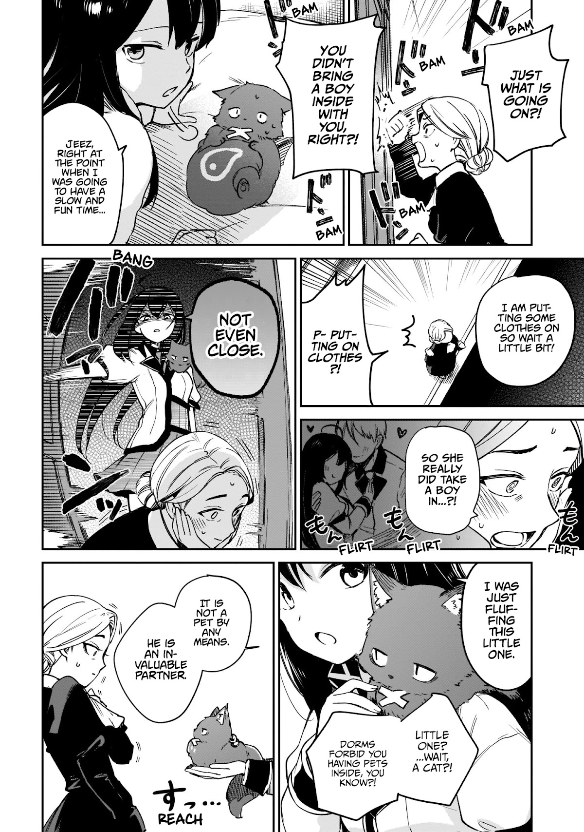 Saint? No, Just a Passing Monster Tamer! ~The Completely Unparalleled Saint Travels with Fluffies~ Chapter 2 page 23 - Chapter 2: A furball cat? No, it's Demon Lord Zagugiel!