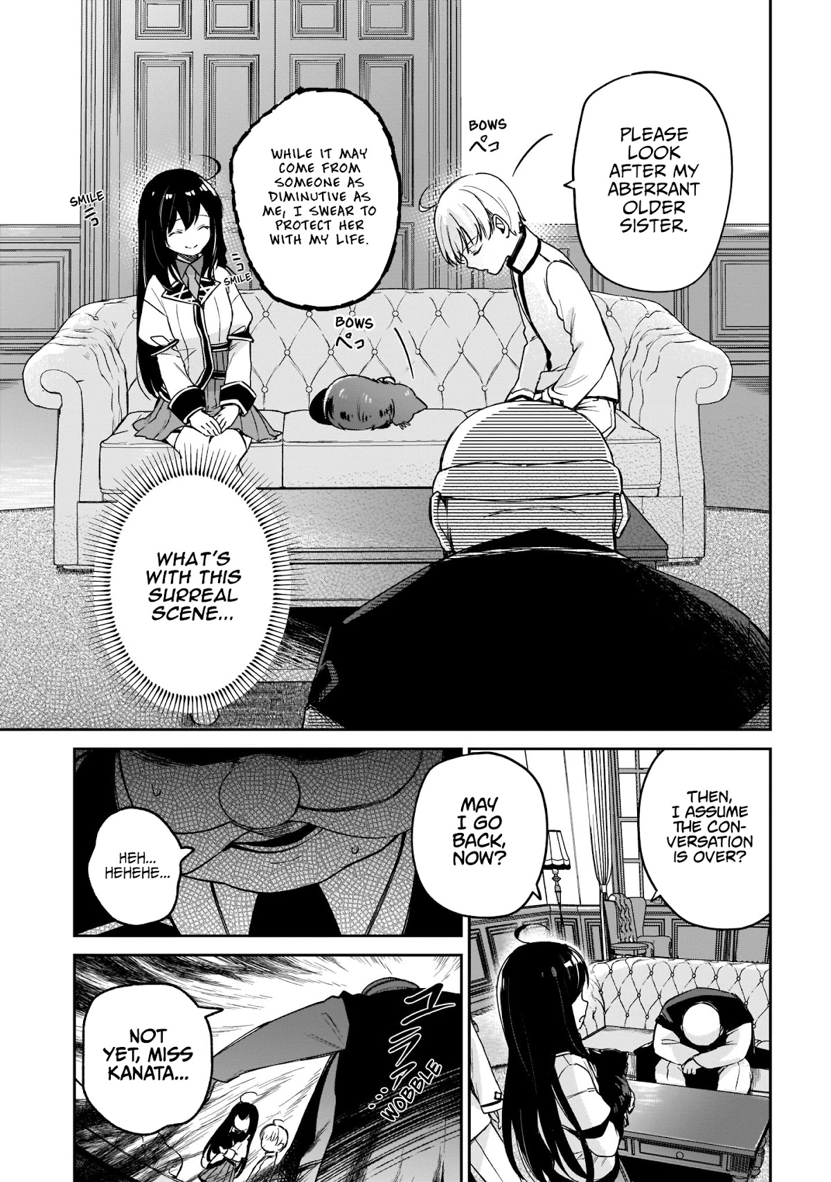 Saint? No, Just a Passing Monster Tamer! ~The Completely Unparalleled Saint Travels with Fluffies~ Chapter 2 page 38 - Chapter 2: A furball cat? No, it's Demon Lord Zagugiel!