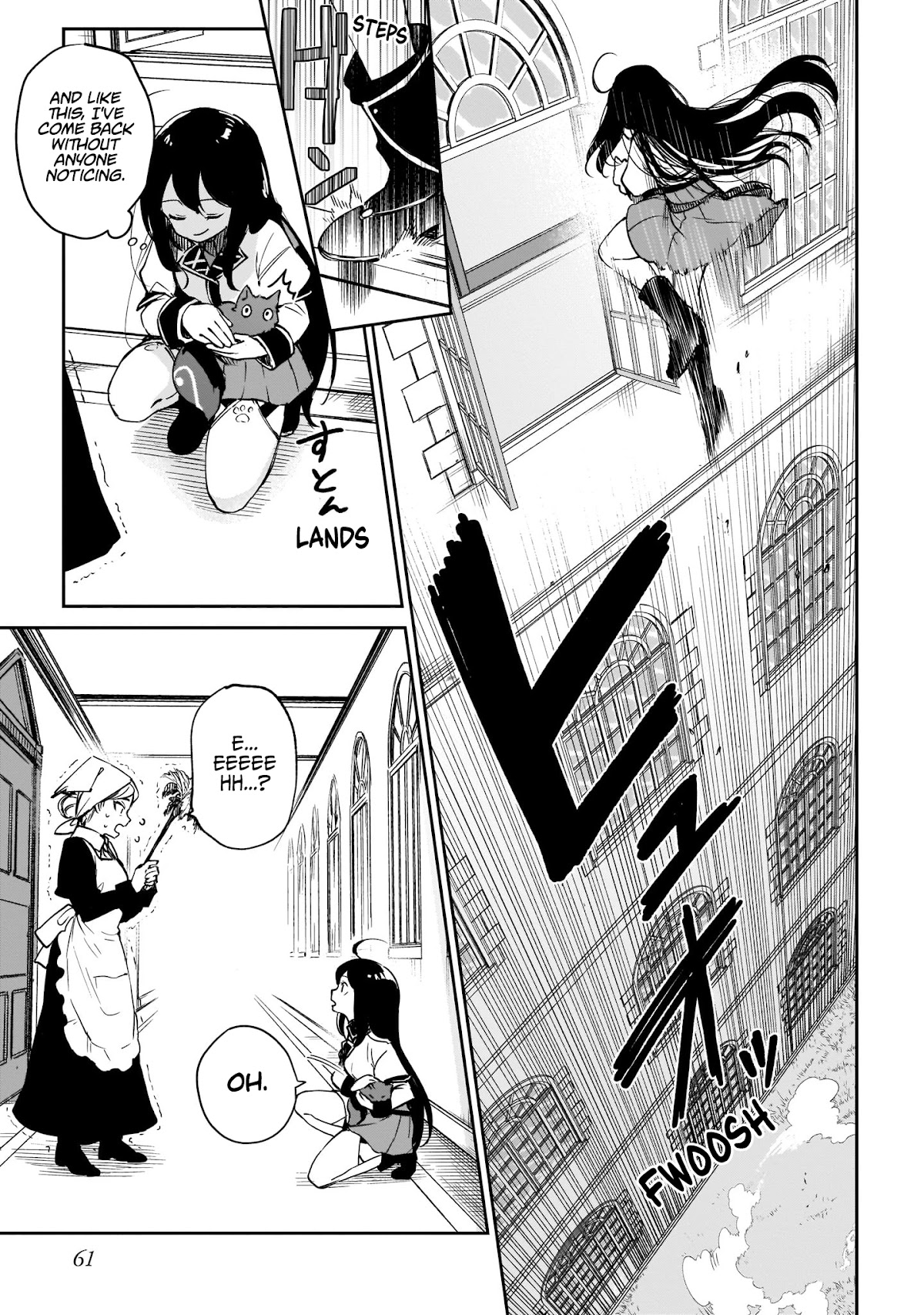 Saint? No, Just a Passing Monster Tamer! ~The Completely Unparalleled Saint Travels with Fluffies~ Chapter 2 page 4 - Chapter 2: A furball cat? No, it's Demon Lord Zagugiel!