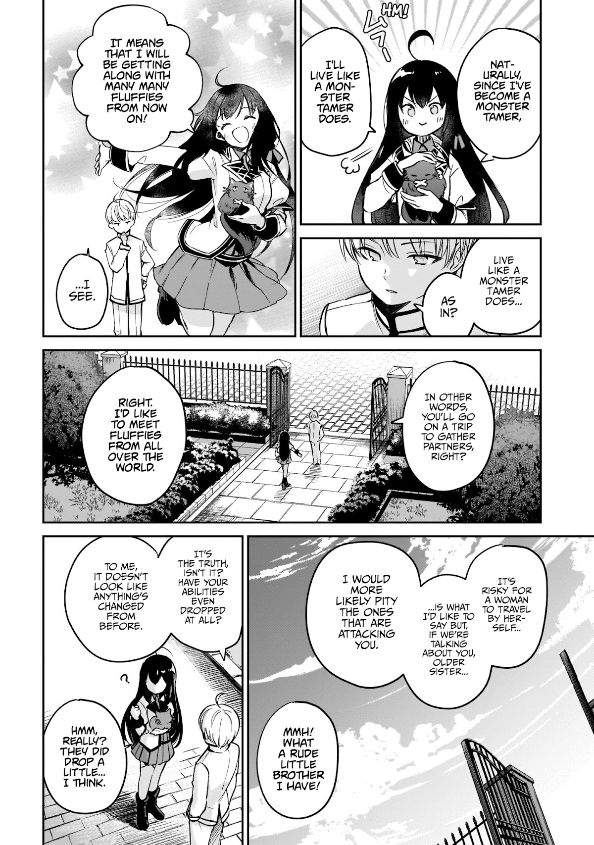 Saint? No, Just a Passing Monster Tamer! ~The Completely Unparalleled Saint Travels with Fluffies~ Chapter 2 page 45 - Chapter 2: A furball cat? No, it's Demon Lord Zagugiel!