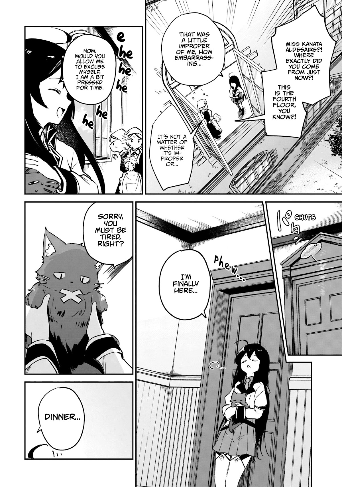 Saint? No, Just a Passing Monster Tamer! ~The Completely Unparalleled Saint Travels with Fluffies~ Chapter 2 page 5 - Chapter 2: A furball cat? No, it's Demon Lord Zagugiel!