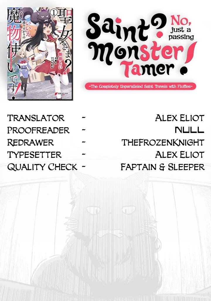 Saint? No, Just a Passing Monster Tamer! ~The Completely Unparalleled Saint Travels with Fluffies~ Chapter 2 page 55 - Chapter 2: A furball cat? No, it's Demon Lord Zagugiel!