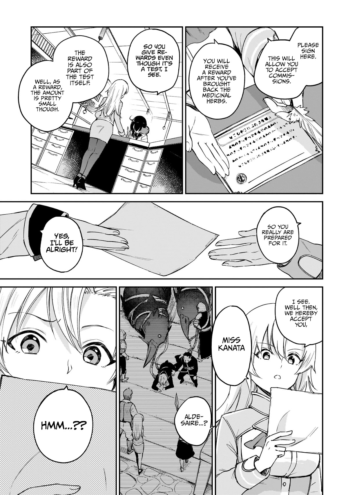Saint? No, Just a Passing Monster Tamer! ~The Completely Unparalleled Saint Travels with Fluffies~ Chapter 3 page 10 - Chapter 3: Dragon extermination? No, simply herb harvesting!