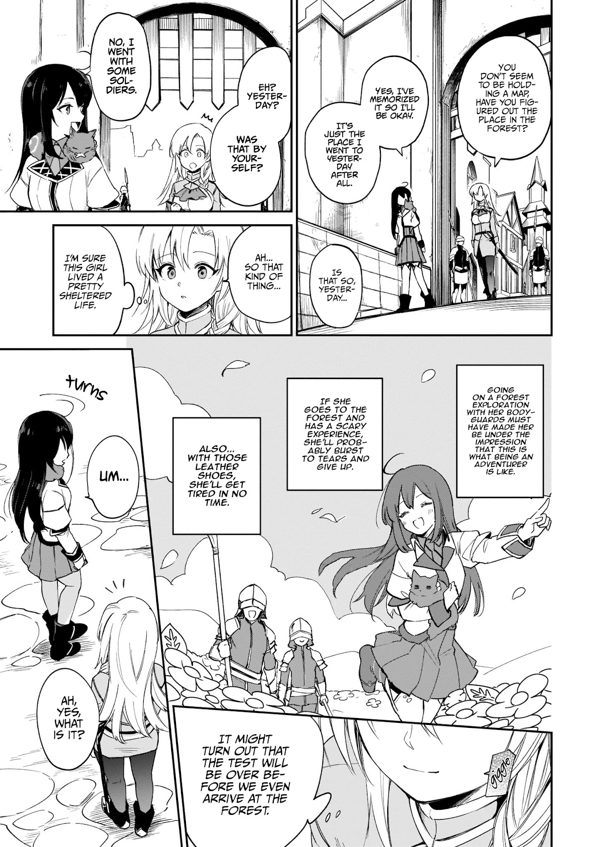 Saint? No, Just a Passing Monster Tamer! ~The Completely Unparalleled Saint Travels with Fluffies~ Chapter 3 page 16 - Chapter 3: Dragon extermination? No, simply herb harvesting!