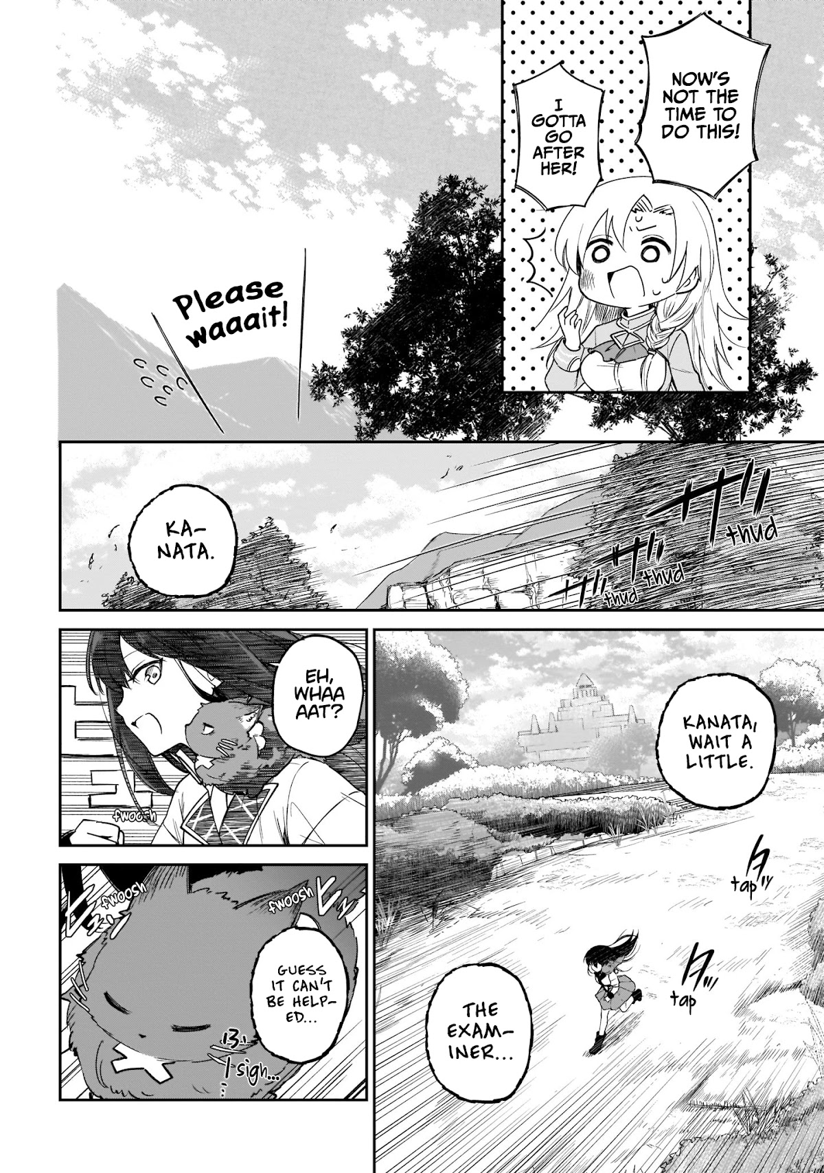 Saint? No, Just a Passing Monster Tamer! ~The Completely Unparalleled Saint Travels with Fluffies~ Chapter 3 page 19 - Chapter 3: Dragon extermination? No, simply herb harvesting!
