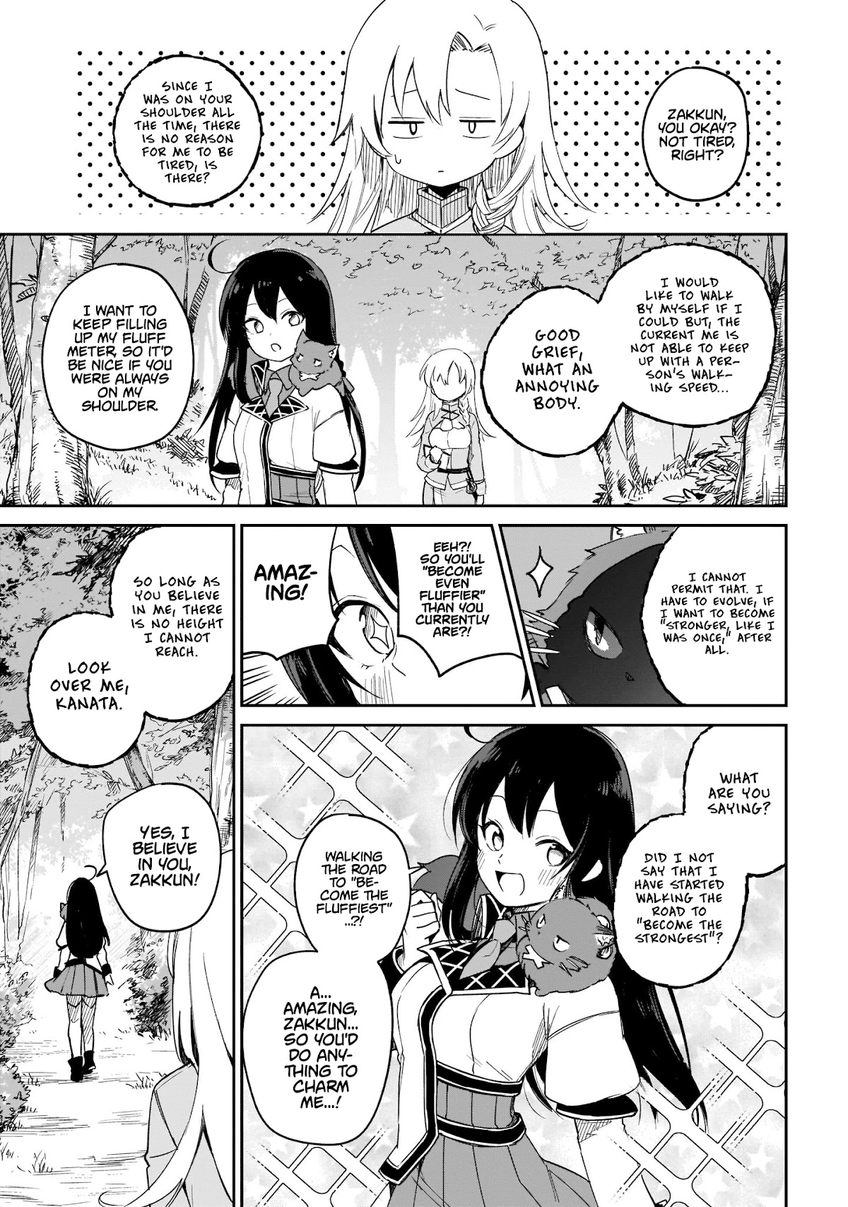 Saint? No, Just a Passing Monster Tamer! ~The Completely Unparalleled Saint Travels with Fluffies~ Chapter 3 page 24 - Chapter 3: Dragon extermination? No, simply herb harvesting!