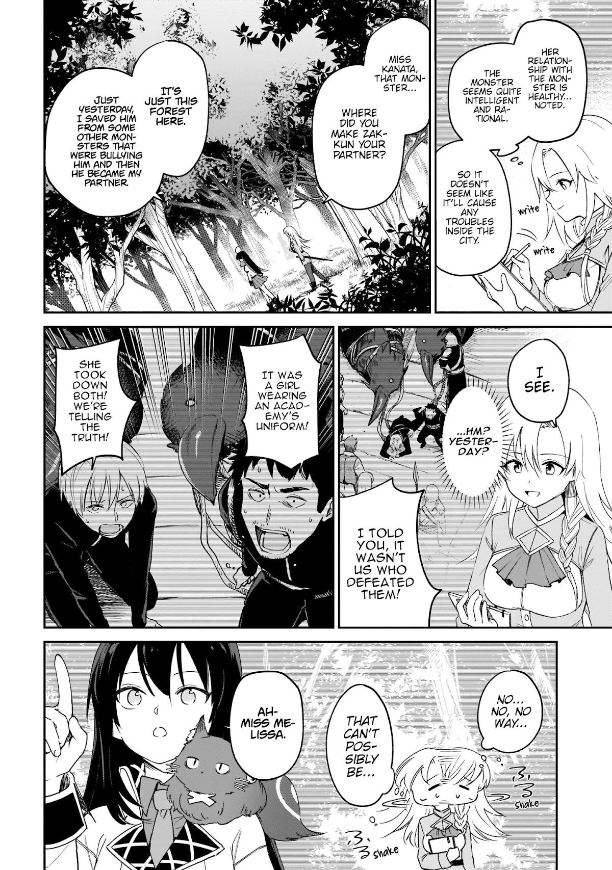 Saint? No, Just a Passing Monster Tamer! ~The Completely Unparalleled Saint Travels with Fluffies~ Chapter 3 page 25 - Chapter 3: Dragon extermination? No, simply herb harvesting!
