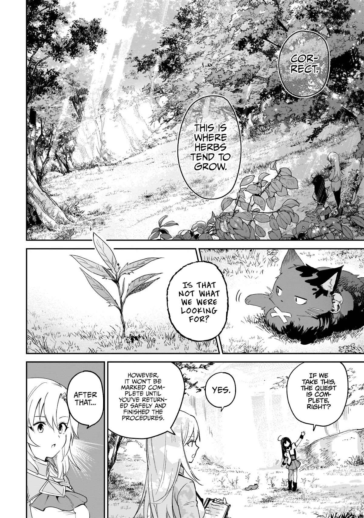 Saint? No, Just a Passing Monster Tamer! ~The Completely Unparalleled Saint Travels with Fluffies~ Chapter 3 page 31 - Chapter 3: Dragon extermination? No, simply herb harvesting!
