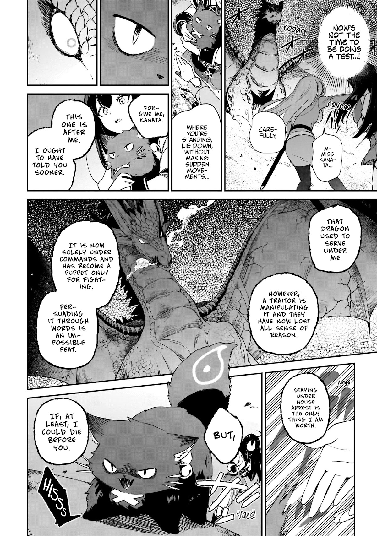Saint? No, Just a Passing Monster Tamer! ~The Completely Unparalleled Saint Travels with Fluffies~ Chapter 3 page 35 - Chapter 3: Dragon extermination? No, simply herb harvesting!