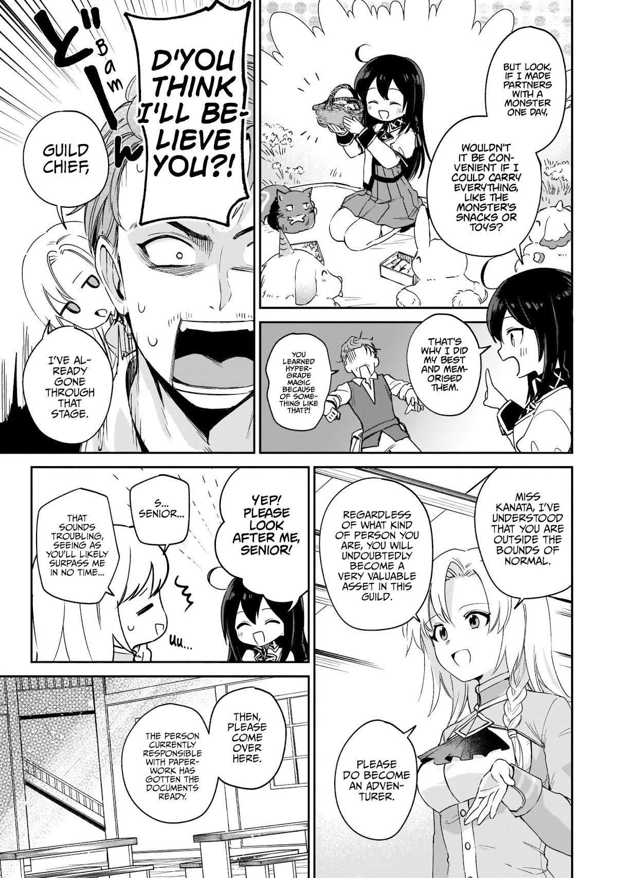 Saint? No, Just a Passing Monster Tamer! ~The Completely Unparalleled Saint Travels with Fluffies~ Chapter 3 page 54 - Chapter 3: Dragon extermination? No, simply herb harvesting!