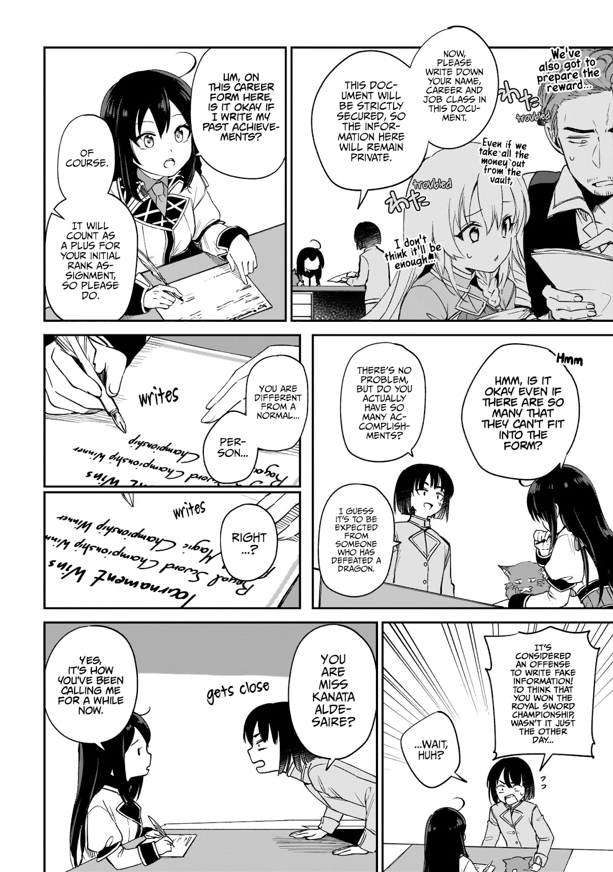 Saint? No, Just a Passing Monster Tamer! ~The Completely Unparalleled Saint Travels with Fluffies~ Chapter 3 page 55 - Chapter 3: Dragon extermination? No, simply herb harvesting!
