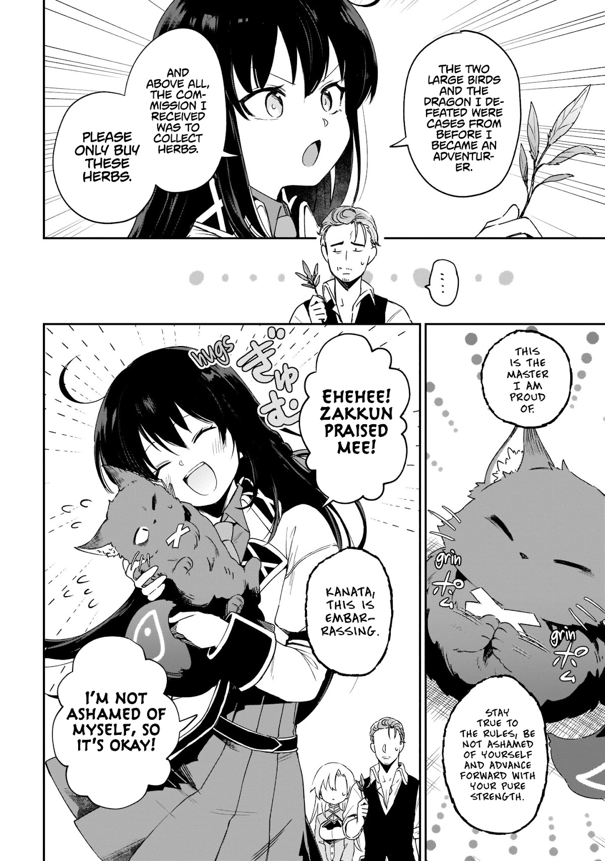 Saint? No, Just a Passing Monster Tamer! ~The Completely Unparalleled Saint Travels with Fluffies~ Chapter 3 page 59 - Chapter 3: Dragon extermination? No, simply herb harvesting!
