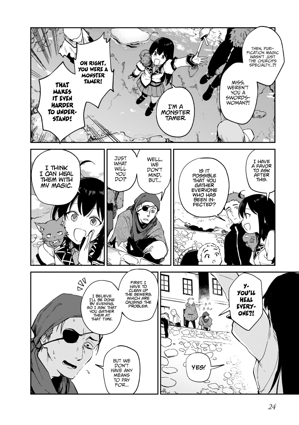 Saint? No, Just a Passing Monster Tamer! ~The Completely Unparalleled Saint Travels with Fluffies~ Chapter 4 page 22 - Chapter 4