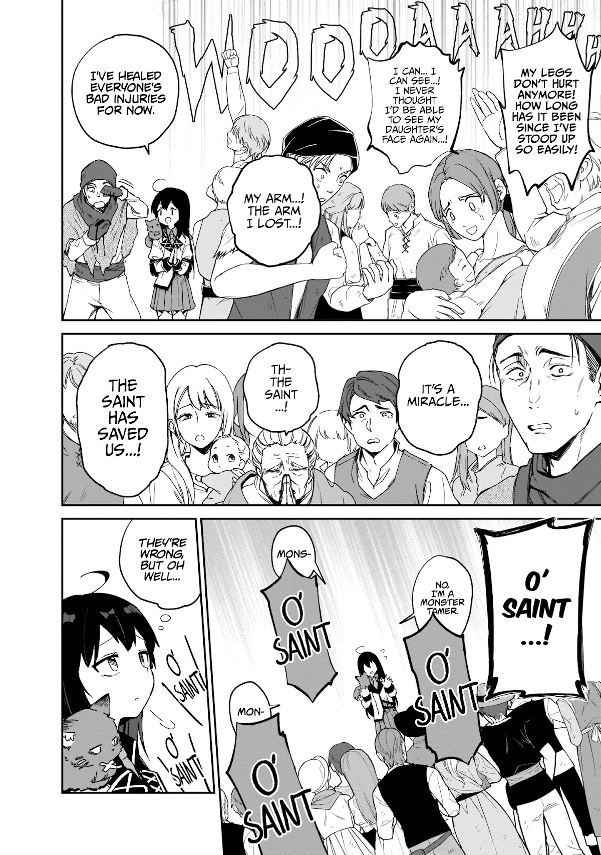 Saint? No, Just a Passing Monster Tamer! ~The Completely Unparalleled Saint Travels with Fluffies~ Chapter 4 page 38 - Chapter 4
