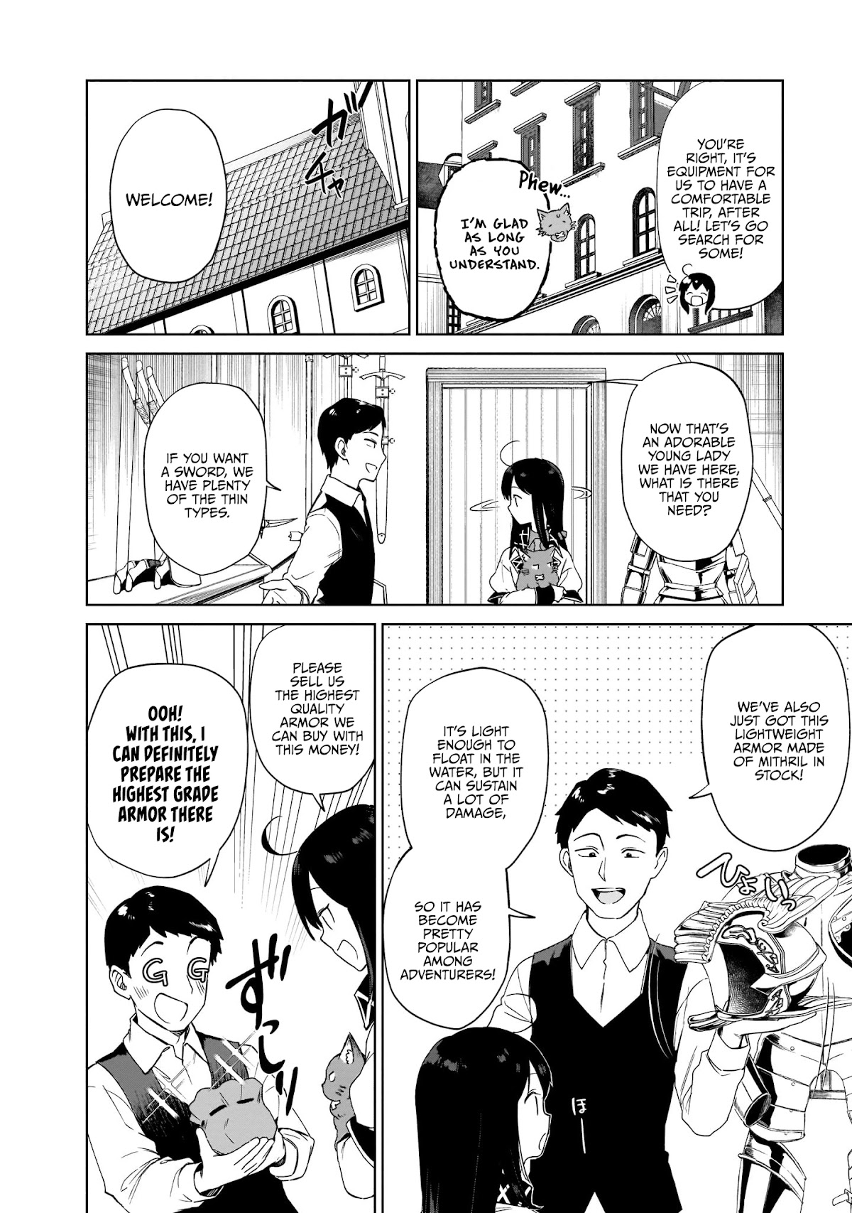 Saint? No, Just a Passing Monster Tamer! ~The Completely Unparalleled Saint Travels with Fluffies~ Chapter 6 page 2 - Chapter 6: New Equipment? No, This is a Brush!
