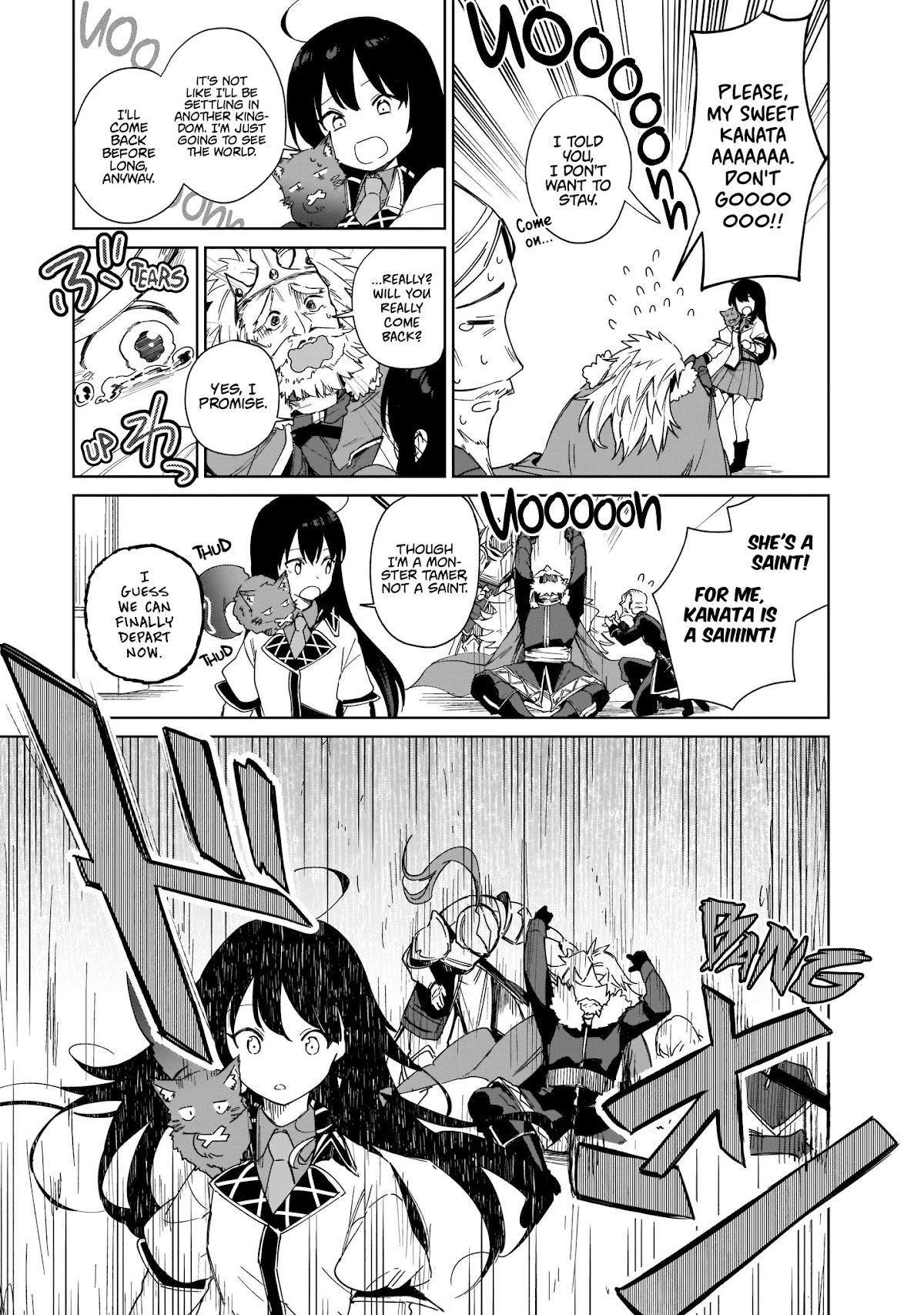 Saint? No, Just a Passing Monster Tamer! ~The Completely Unparalleled Saint Travels with Fluffies~ Chapter 7 page 32 - Chapter 7: Saint? No, Just a Passing Monster Tamer!