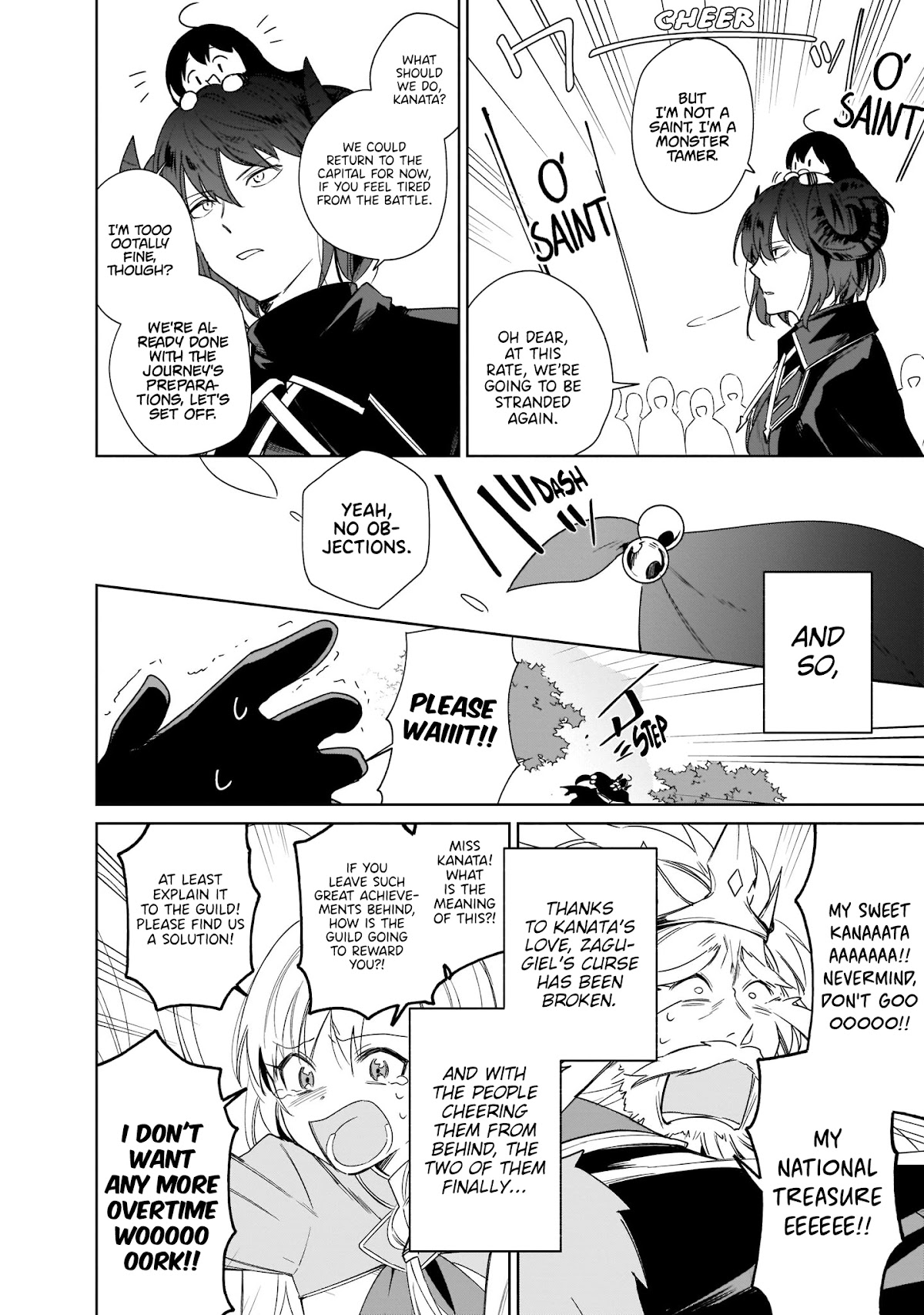Saint? No, Just a Passing Monster Tamer! ~The Completely Unparalleled Saint Travels with Fluffies~ Chapter 7 page 72 - Chapter 7: Saint? No, Just a Passing Monster Tamer!