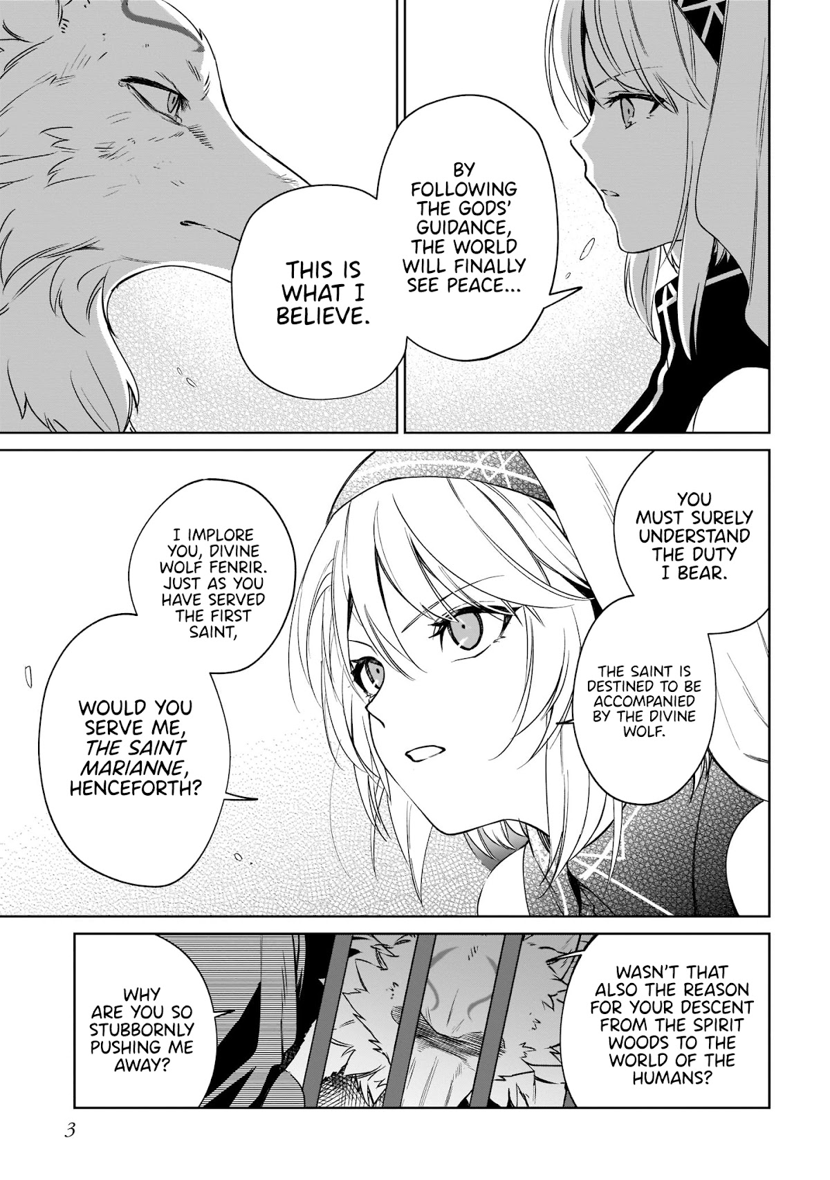Saint? No, Just a Passing Monster Tamer! ~The Completely Unparalleled Saint Travels with Fluffies~ Chapter 8 page 3 - Chapter 8: Saint? No, Just a Fake Who's Pretending to Be One!