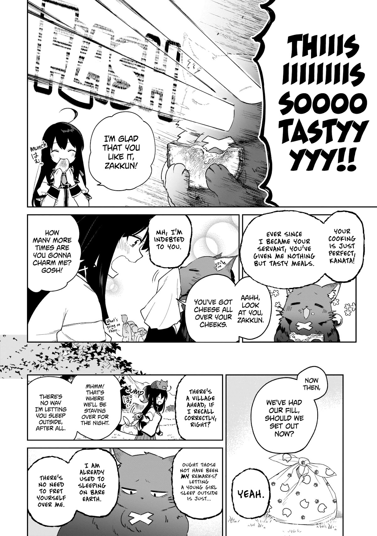 Saint? No, Just a Passing Monster Tamer! ~The Completely Unparalleled Saint Travels with Fluffies~ Chapter 9 page 4 - Chapter 9: Heading West? No, the Fluffy’s Smell Comes From the East!