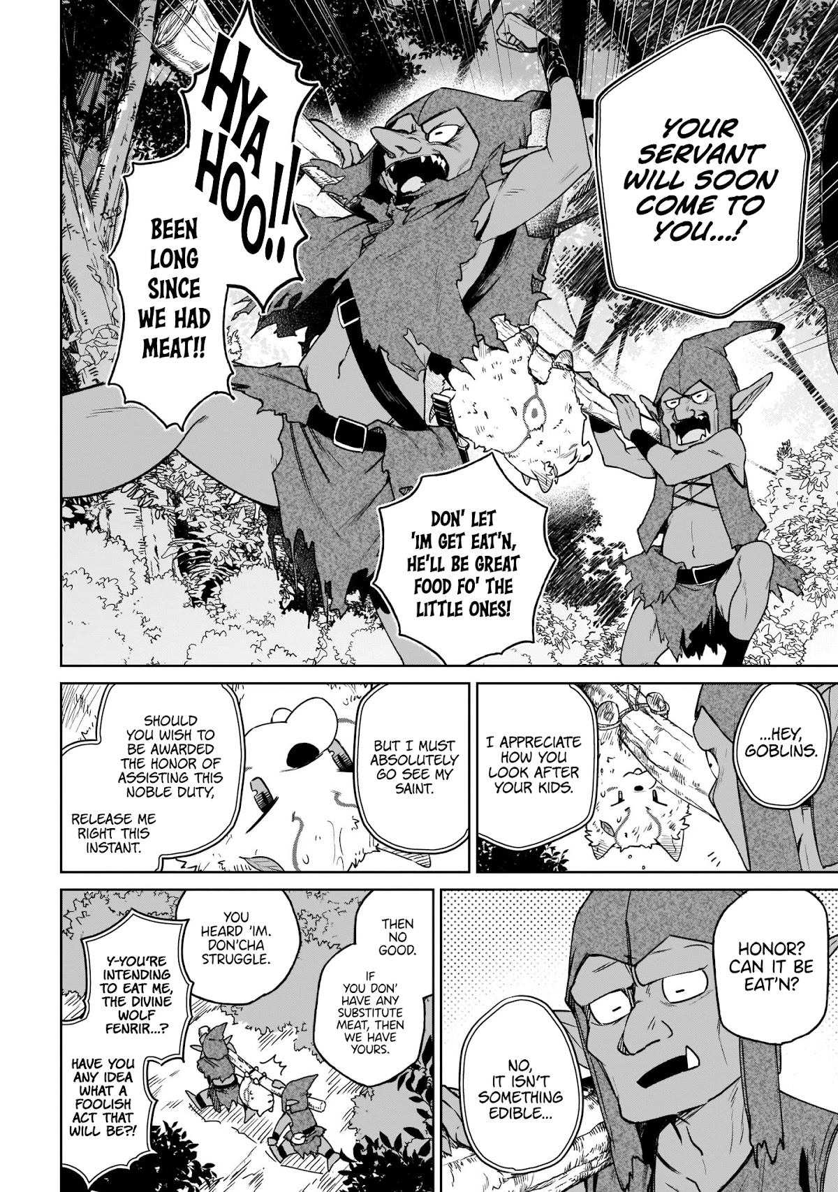 Saint? No, Just a Passing Monster Tamer! ~The Completely Unparalleled Saint Travels with Fluffies~ Chapter 9 page 8 - Chapter 9: Heading West? No, the Fluffy’s Smell Comes From the East!