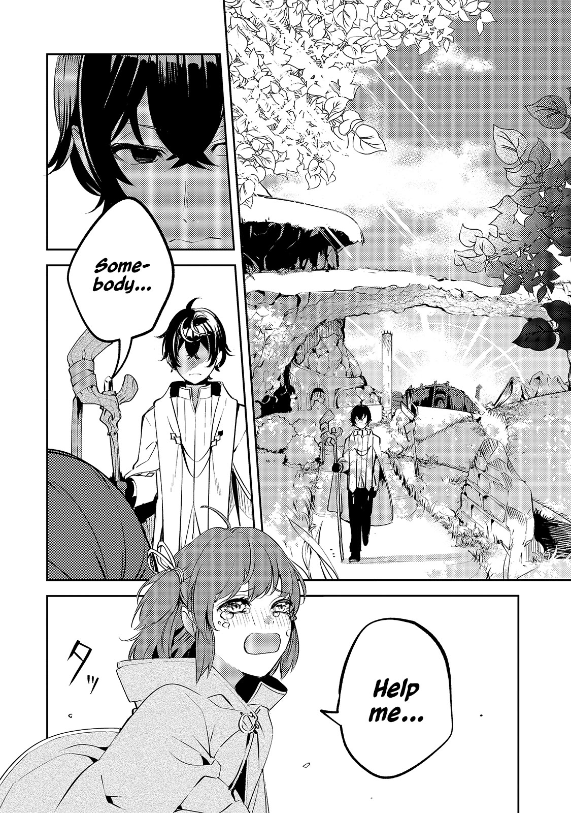 Saint of Black Kite ~The Banished Healer Masters Dark Magic With Abundant Magical Power~ Chapter 1 page 35 - Chapter 1: Those who lose their role will be expelled from the group.