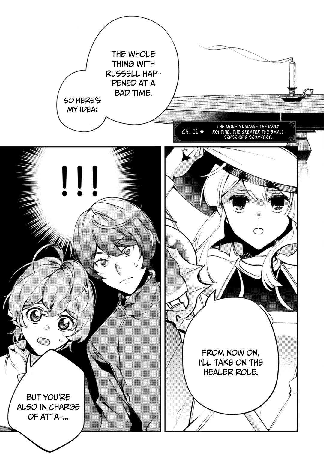 Saint of Black Kite ~The Banished Healer Masters Dark Magic With Abundant Magical Power~ Chapter 11 page 3 - Chapter 11: The more mundane the daily routine, the greater the small sense of discomfort.