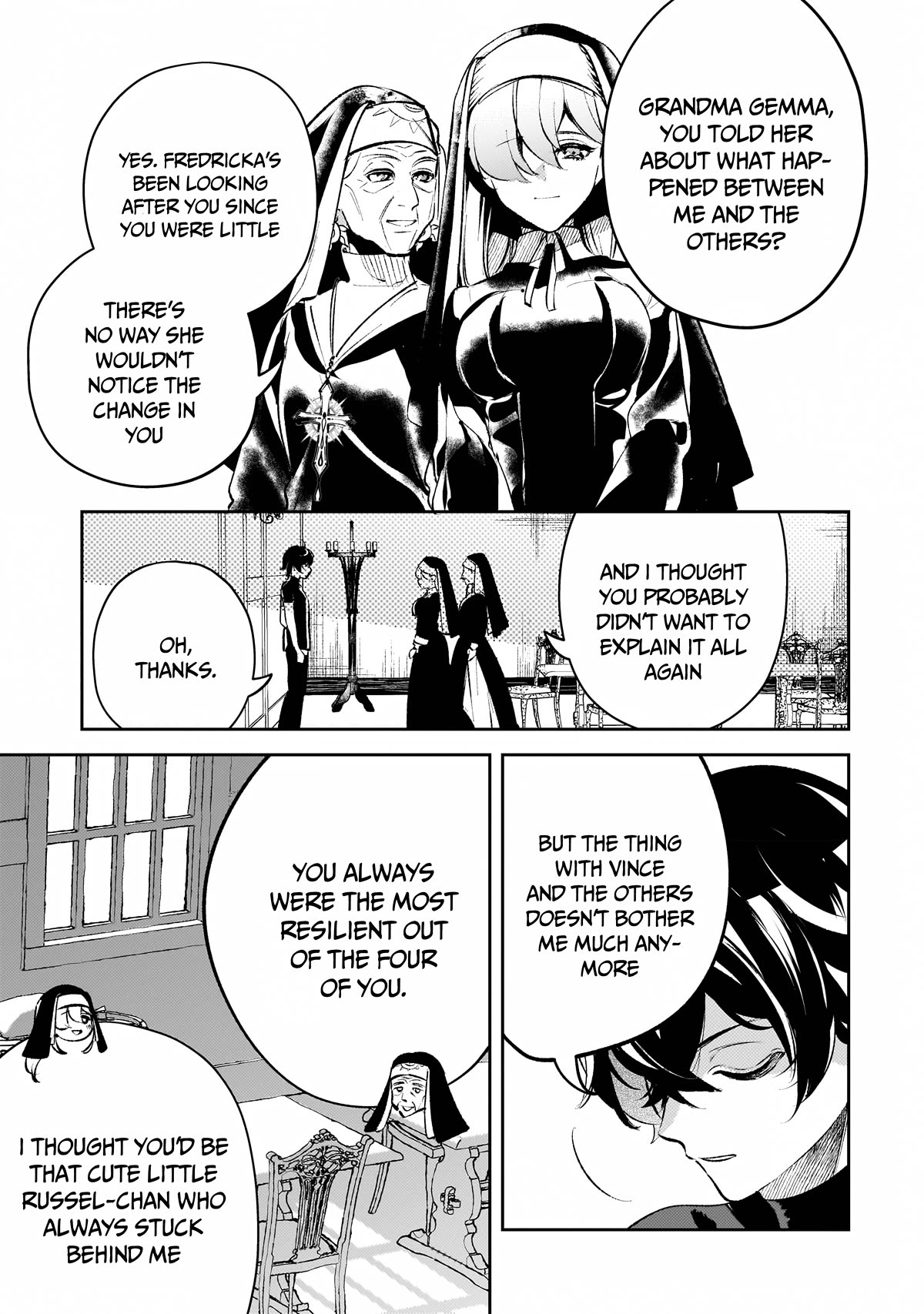 Saint of Black Kite ~The Banished Healer Masters Dark Magic With Abundant Magical Power~ Chapter 12 page 12 - Chapter 12: The relief of being assured I'm not the me from my memories.