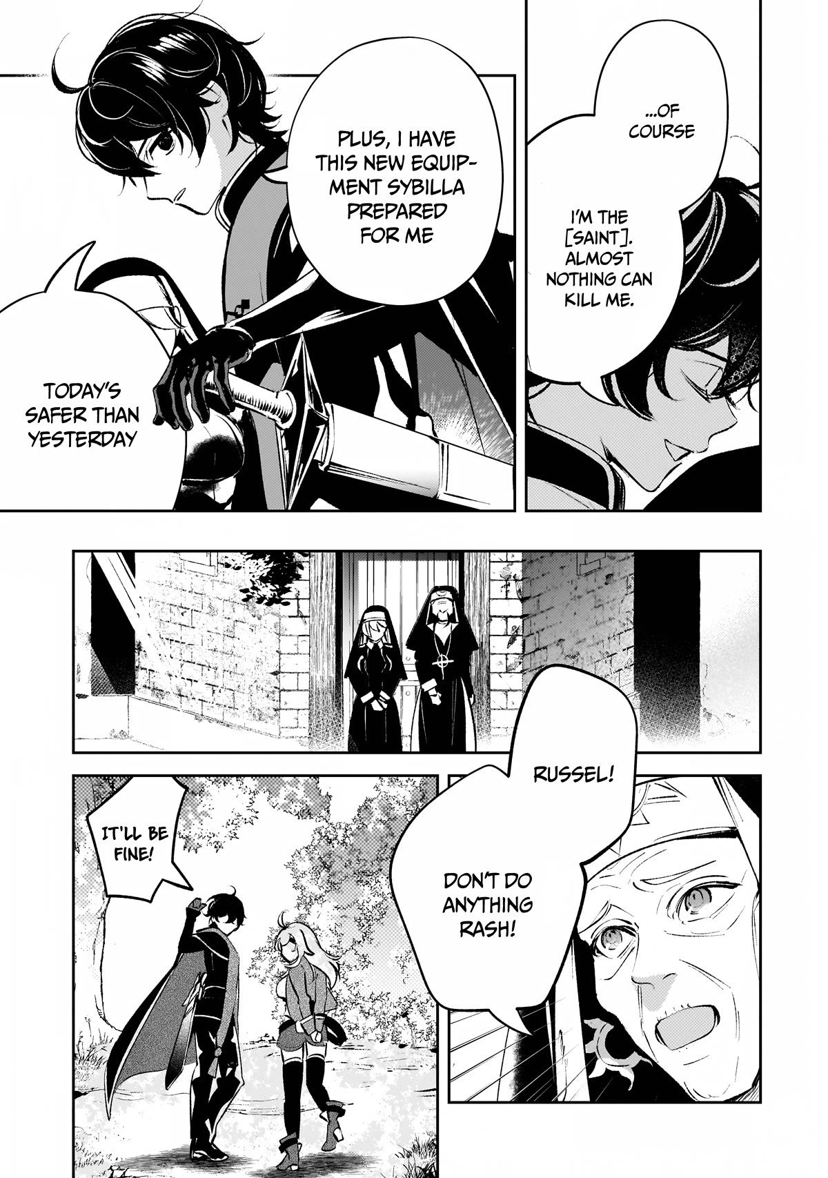 Saint of Black Kite ~The Banished Healer Masters Dark Magic With Abundant Magical Power~ Chapter 12 page 16 - Chapter 12: The relief of being assured I'm not the me from my memories.