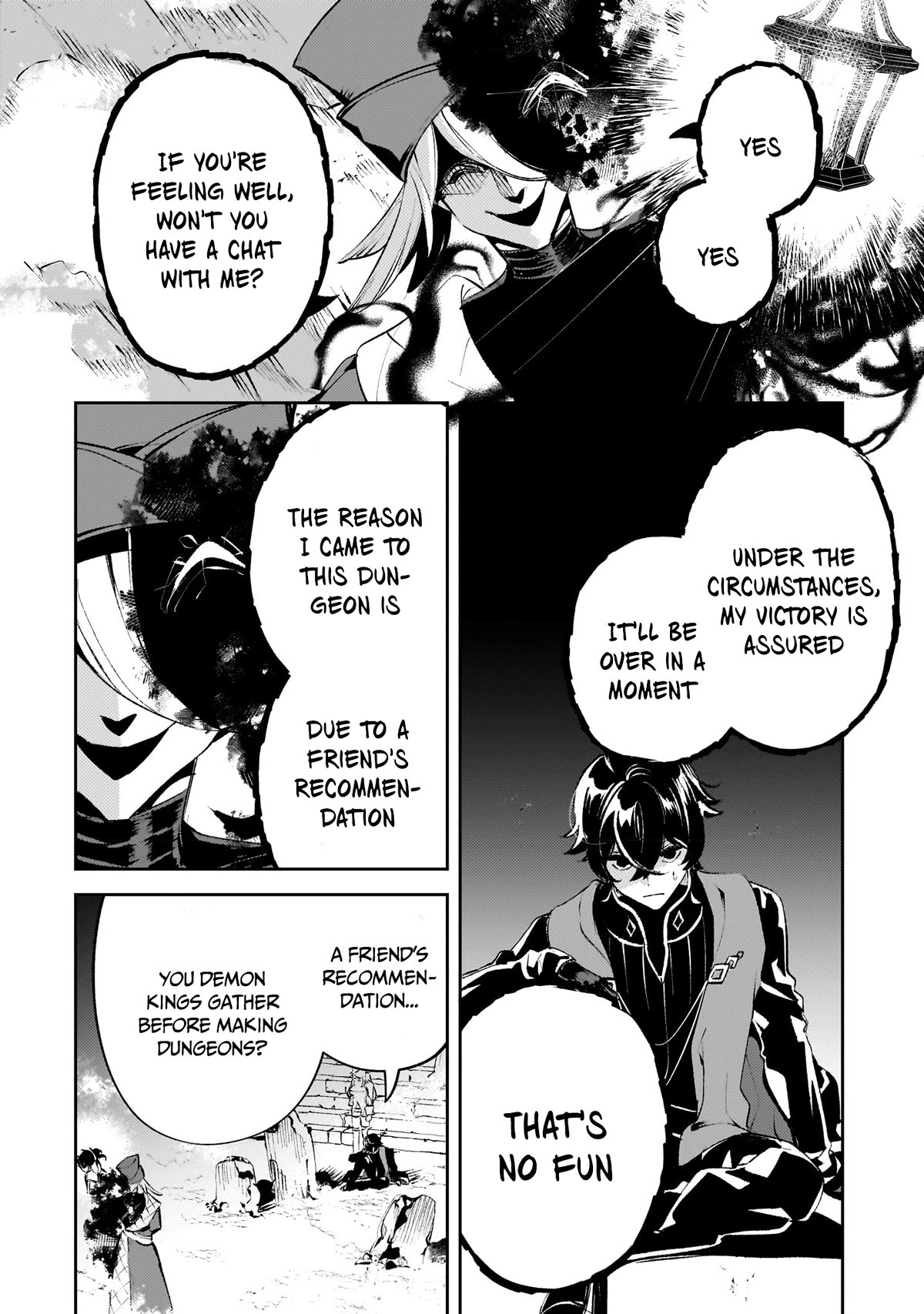Saint of Black Kite ~The Banished Healer Masters Dark Magic With Abundant Magical Power~ Chapter 13 page 12 - Chapter 13: I feel it fighting the floor boss; My own growth, and my partner's strength.