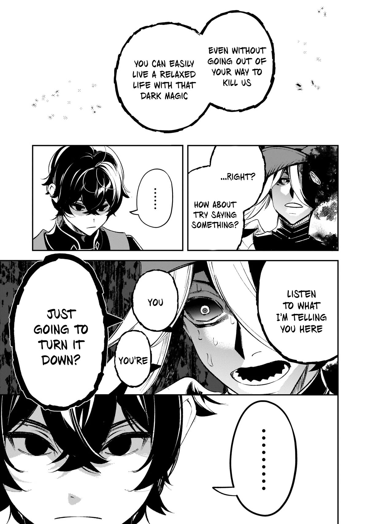 Saint of Black Kite ~The Banished Healer Masters Dark Magic With Abundant Magical Power~ Chapter 13 page 19 - Chapter 13: I feel it fighting the floor boss; My own growth, and my partner's strength.