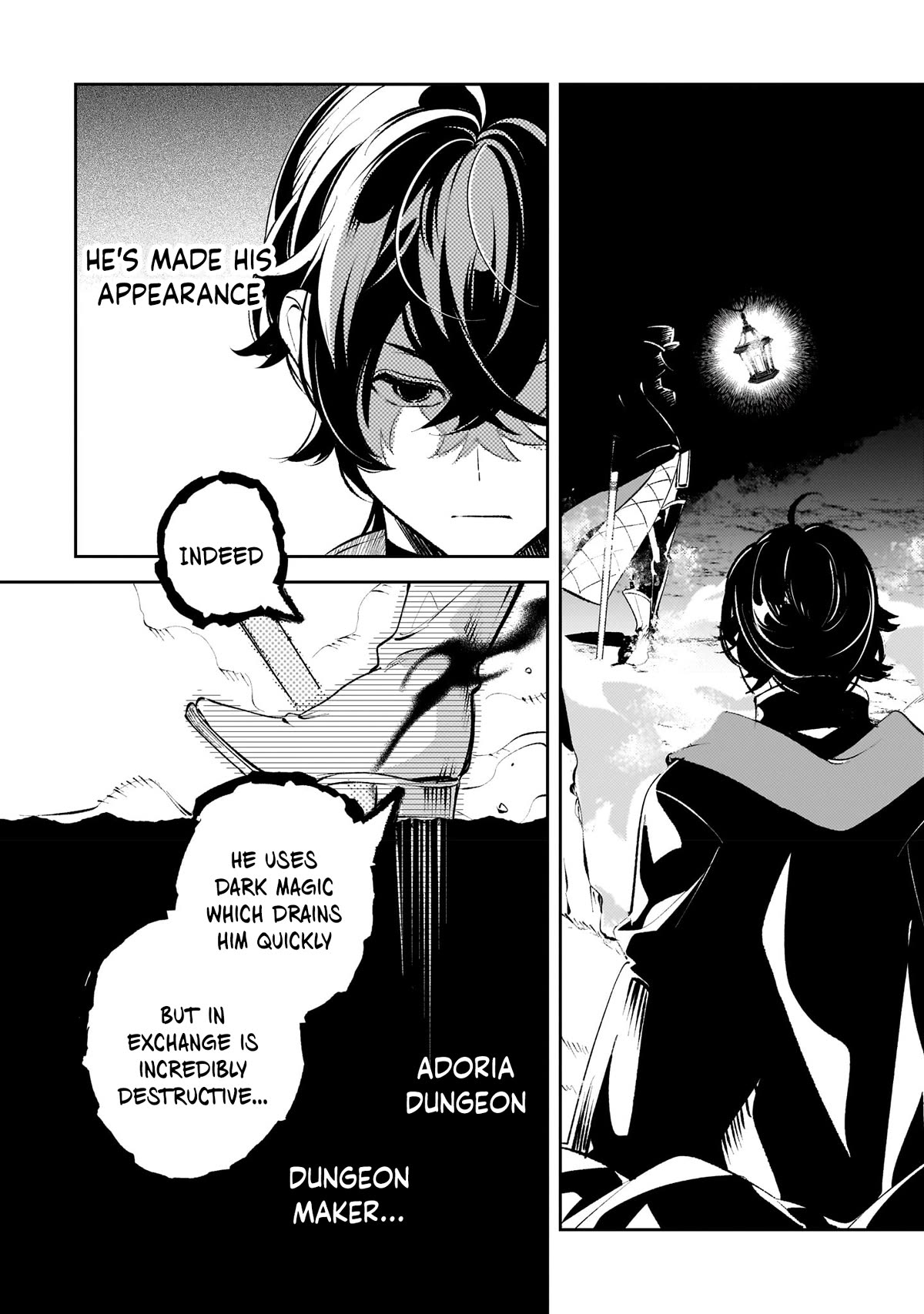 Saint of Black Kite ~The Banished Healer Masters Dark Magic With Abundant Magical Power~ Chapter 13 page 8 - Chapter 13: I feel it fighting the floor boss; My own growth, and my partner's strength.