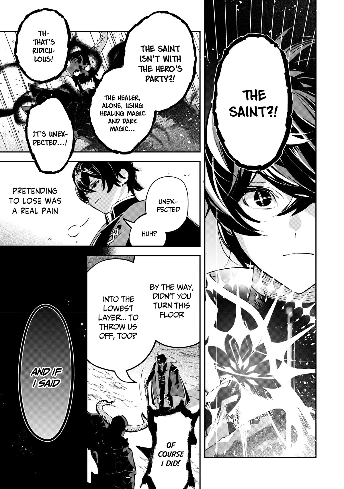 Saint of Black Kite ~The Banished Healer Masters Dark Magic With Abundant Magical Power~ Chapter 14 page 14 - Chapter 14: The Demon King's plan, The Goddess' knowledge, and my power