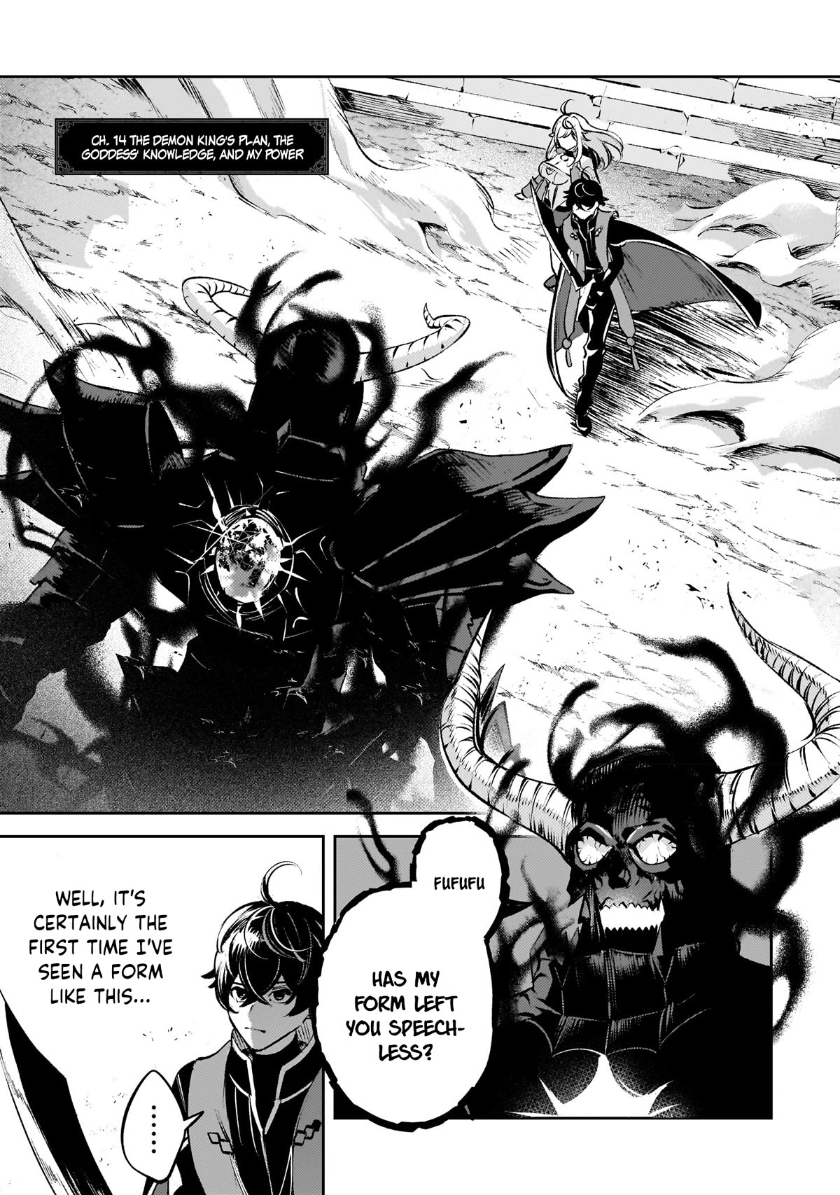 Saint of Black Kite ~The Banished Healer Masters Dark Magic With Abundant Magical Power~ Chapter 14 page 2 - Chapter 14: The Demon King's plan, The Goddess' knowledge, and my power
