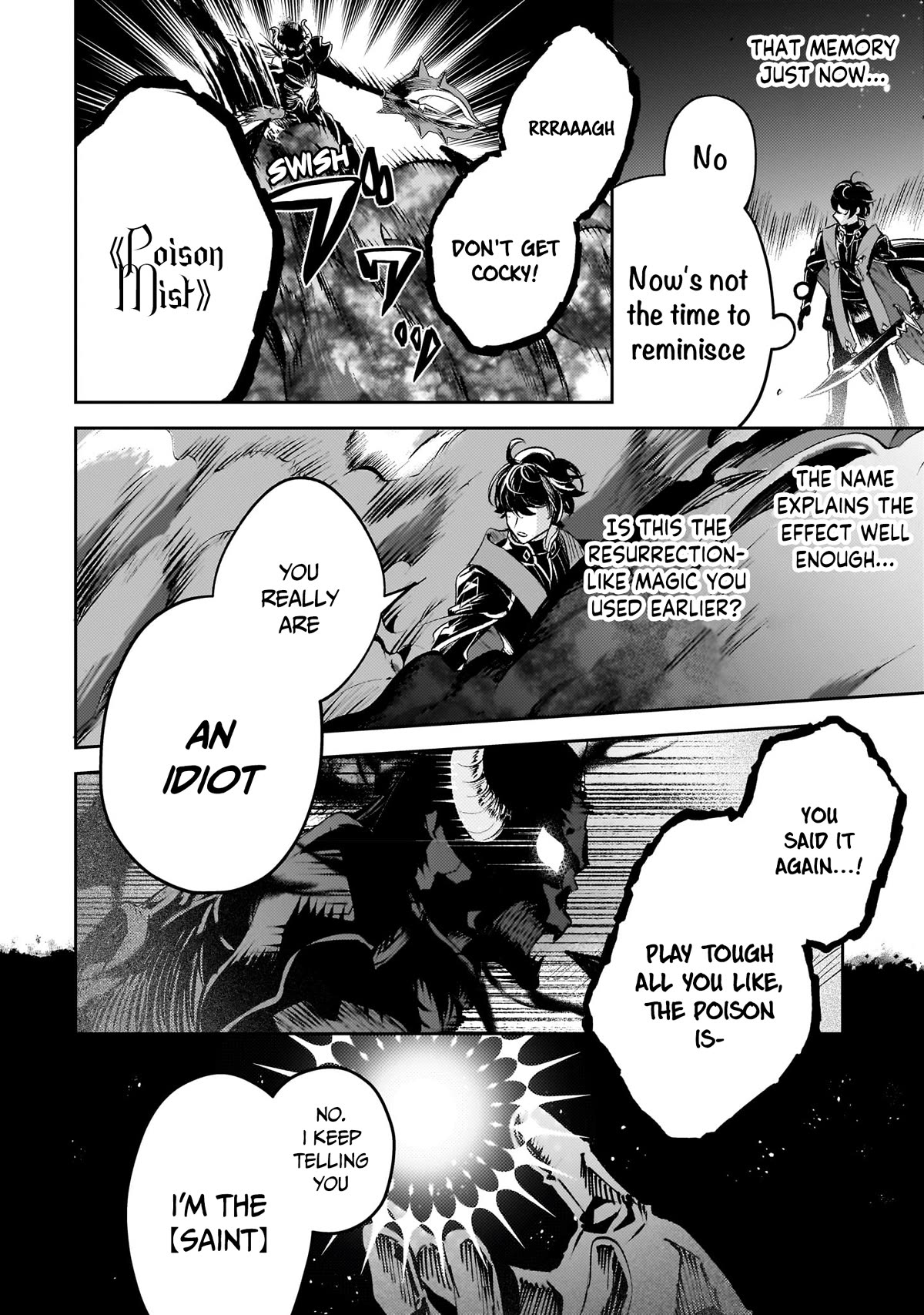 Saint of Black Kite ~The Banished Healer Masters Dark Magic With Abundant Magical Power~ Chapter 14 page 23 - Chapter 14: The Demon King's plan, The Goddess' knowledge, and my power
