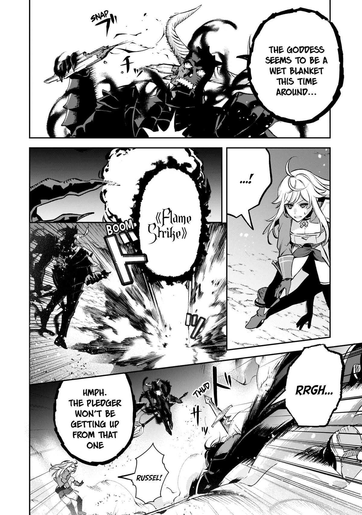 Saint of Black Kite ~The Banished Healer Masters Dark Magic With Abundant Magical Power~ Chapter 14 page 9 - Chapter 14: The Demon King's plan, The Goddess' knowledge, and my power