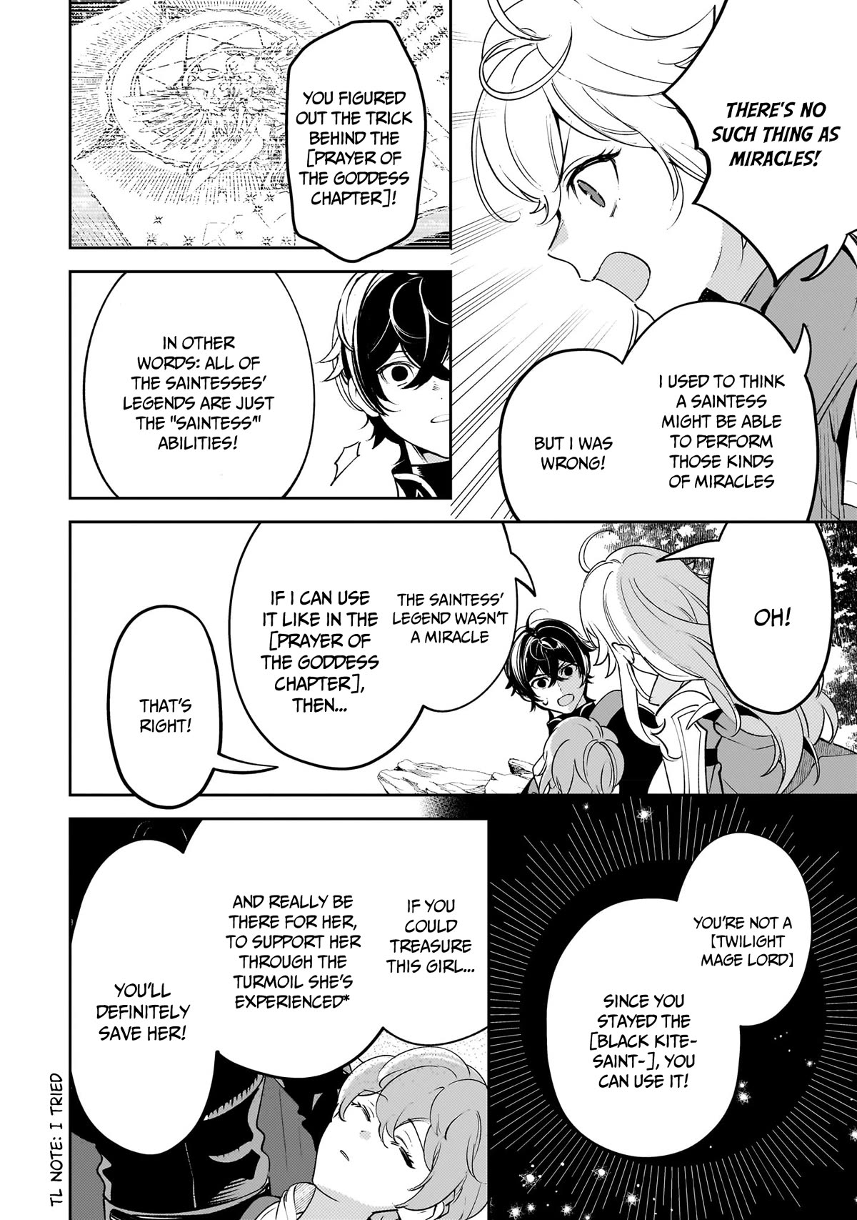 Saint of Black Kite ~The Banished Healer Masters Dark Magic With Abundant Magical Power~ Chapter 17 page 11 - Chapter 17: Today we set out anew. [END]