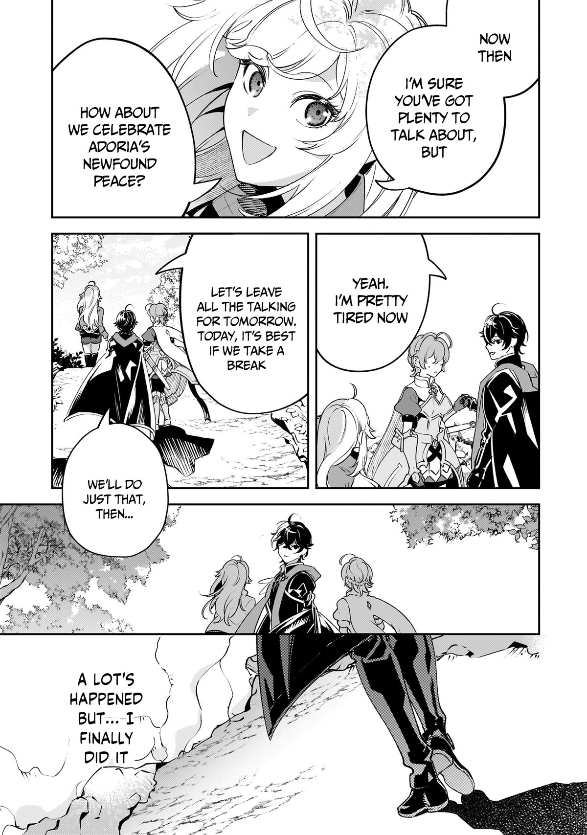 Saint of Black Kite ~The Banished Healer Masters Dark Magic With Abundant Magical Power~ Chapter 17 page 24 - Chapter 17: Today we set out anew. [END]