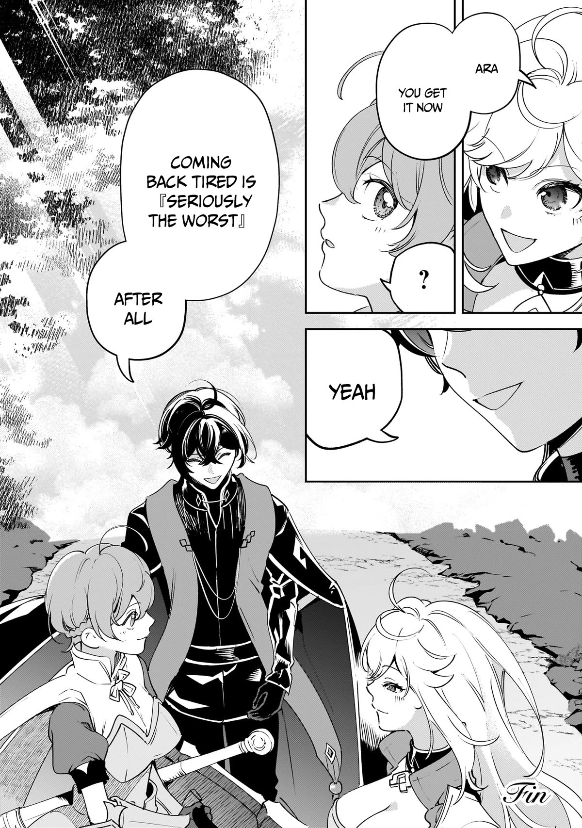Saint of Black Kite ~The Banished Healer Masters Dark Magic With Abundant Magical Power~ Chapter 17 page 27 - Chapter 17: Today we set out anew. [END]