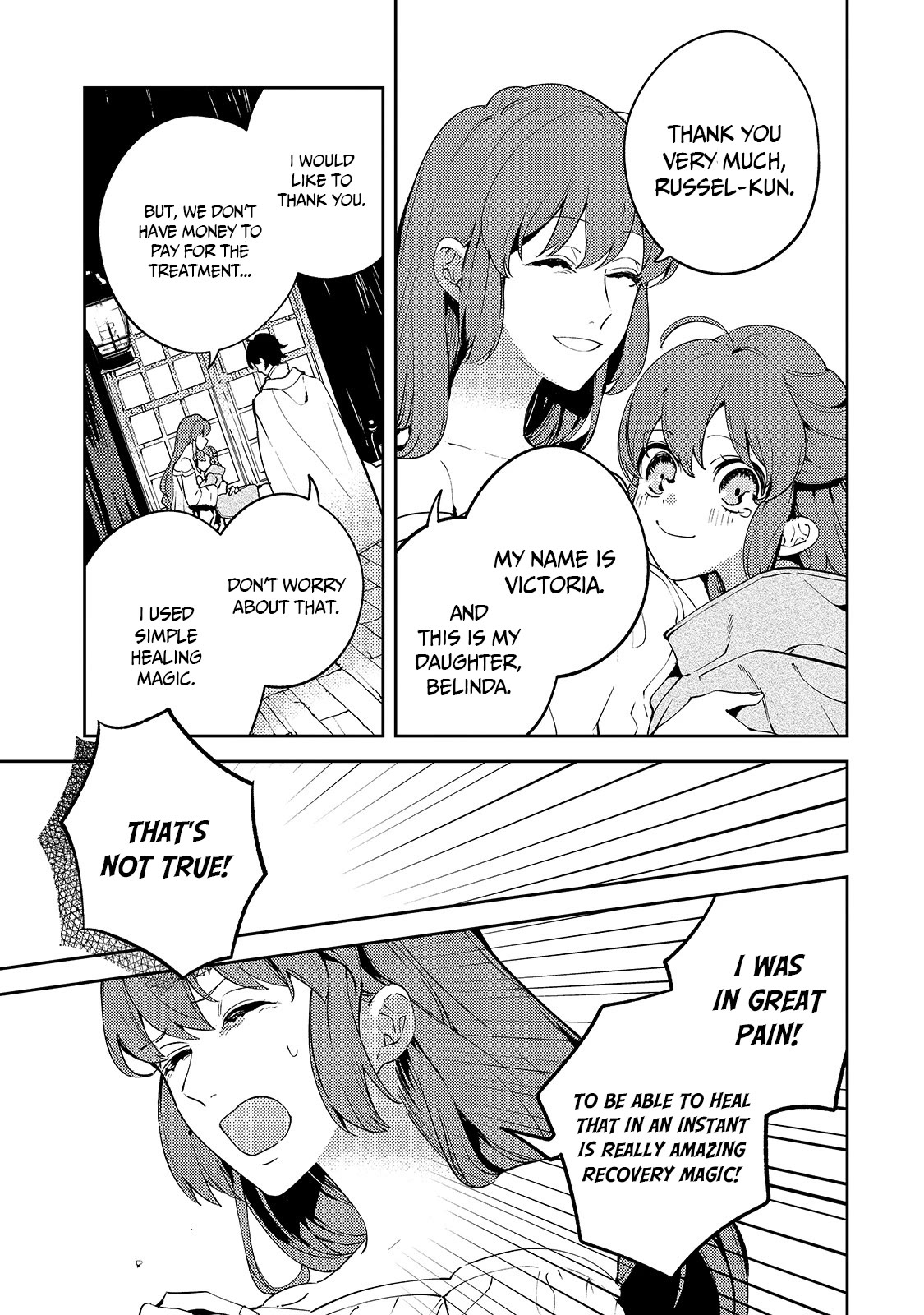 Saint of Black Kite ~The Banished Healer Masters Dark Magic With Abundant Magical Power~ Chapter 2 page 6 - Chapter 2: My best friends hidden side.