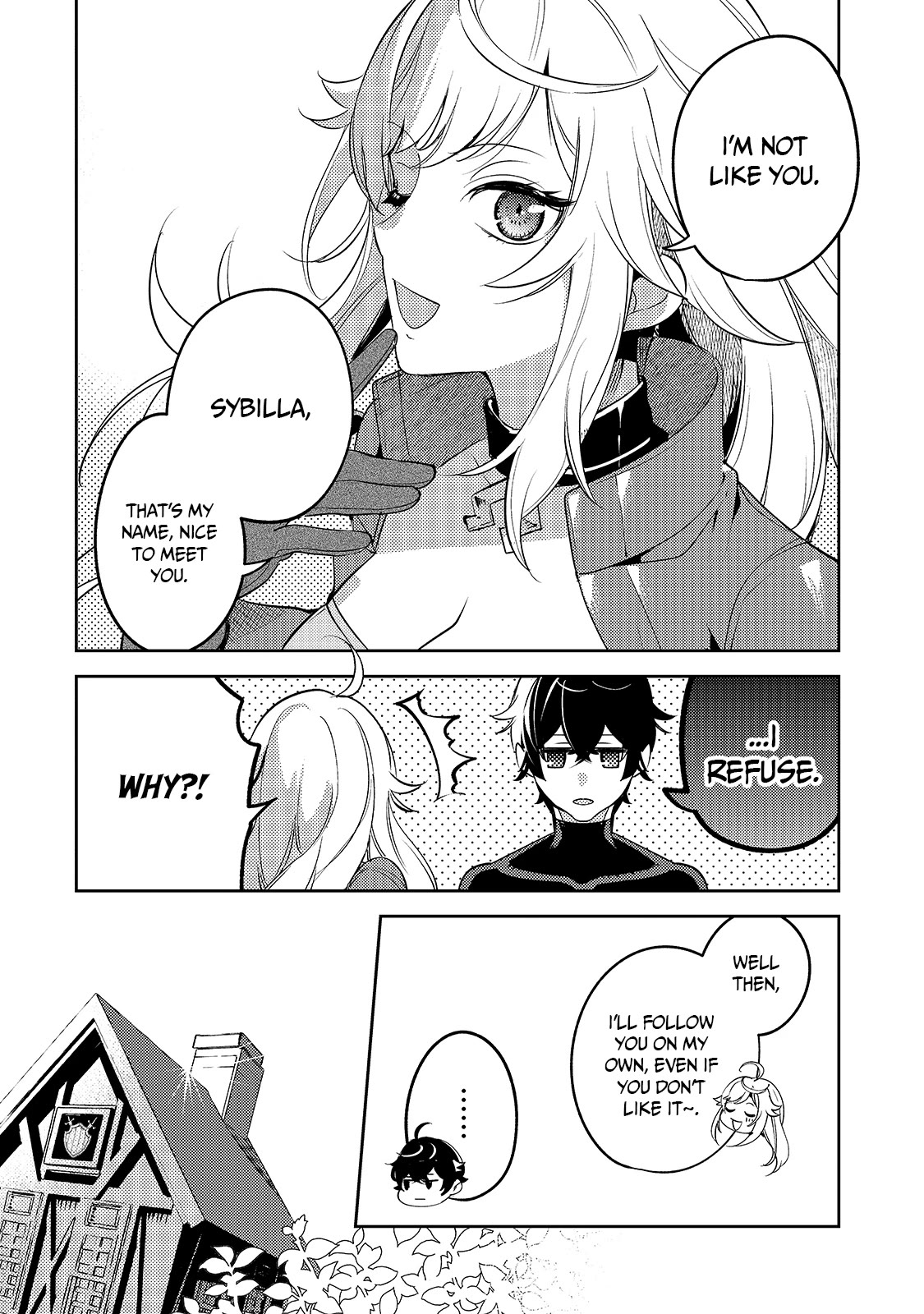 Saint of Black Kite ~The Banished Healer Masters Dark Magic With Abundant Magical Power~ Chapter 3 page 10 - Chapter 3: It’s impossible not to doubt someone who says he is not suspicious.