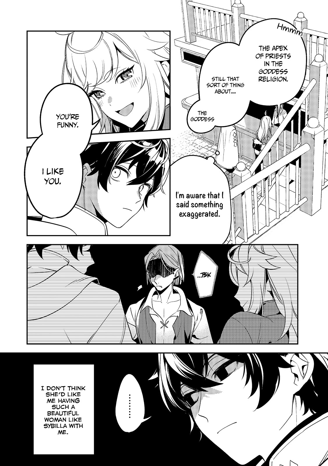 Saint of Black Kite ~The Banished Healer Masters Dark Magic With Abundant Magical Power~ Chapter 3 page 12 - Chapter 3: It’s impossible not to doubt someone who says he is not suspicious.