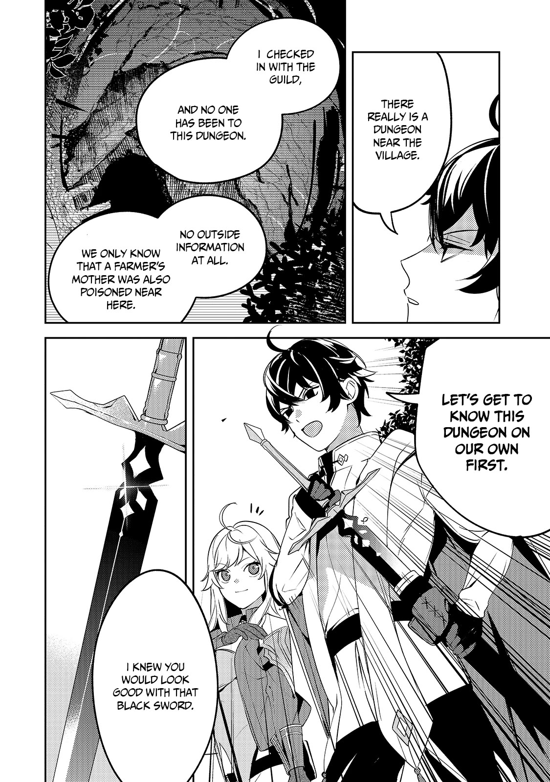 Saint of Black Kite ~The Banished Healer Masters Dark Magic With Abundant Magical Power~ Chapter 3 page 18 - Chapter 3: It’s impossible not to doubt someone who says he is not suspicious.