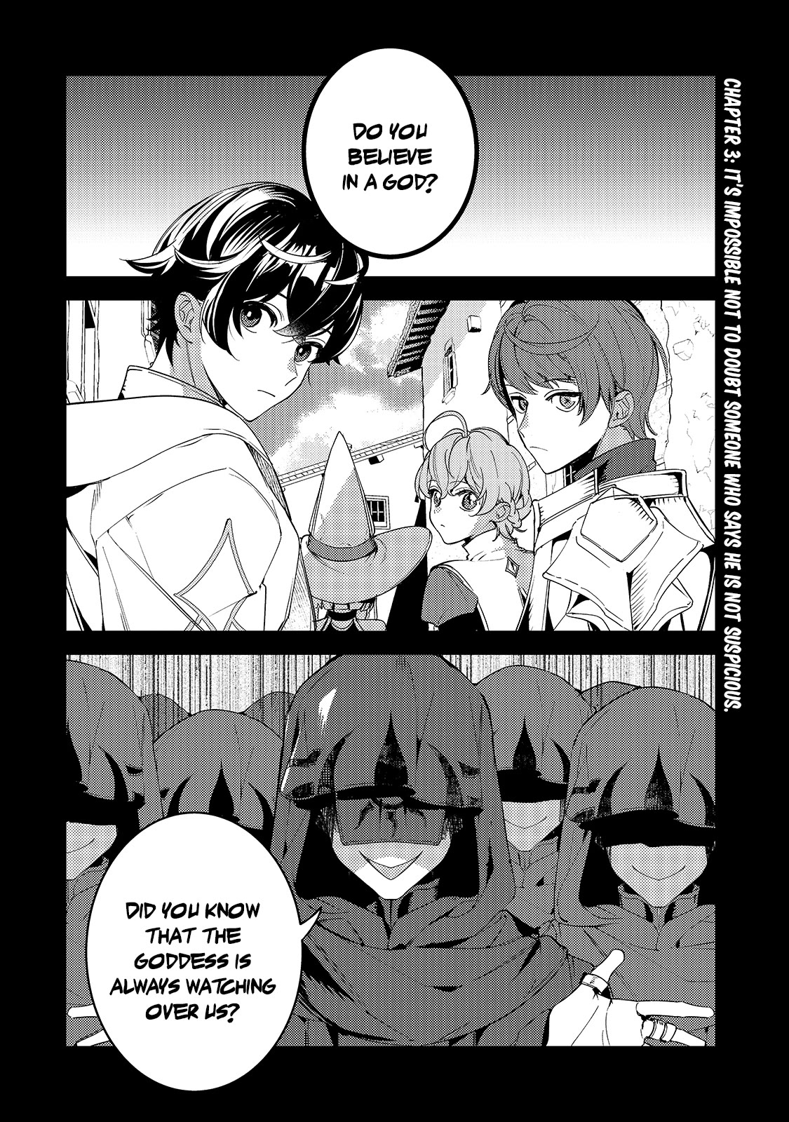 Saint of Black Kite ~The Banished Healer Masters Dark Magic With Abundant Magical Power~ Chapter 3 page 2 - Chapter 3: It’s impossible not to doubt someone who says he is not suspicious.