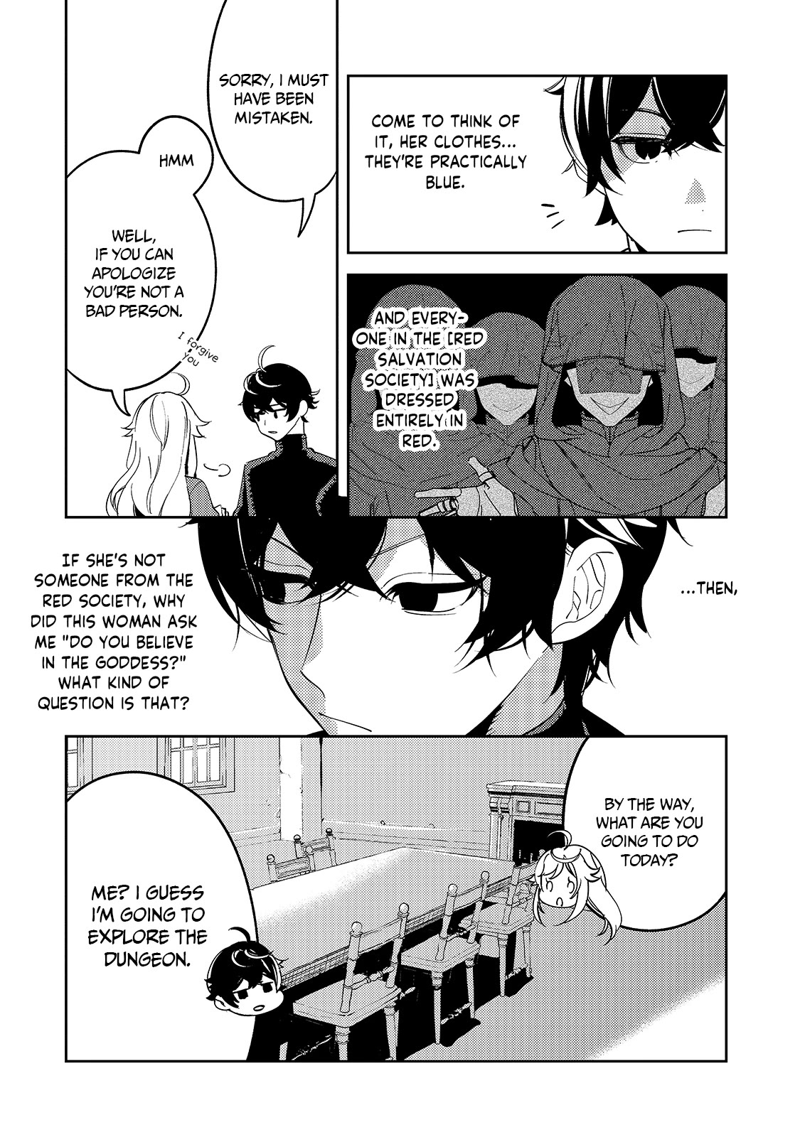 Saint of Black Kite ~The Banished Healer Masters Dark Magic With Abundant Magical Power~ Chapter 3 page 8 - Chapter 3: It’s impossible not to doubt someone who says he is not suspicious.